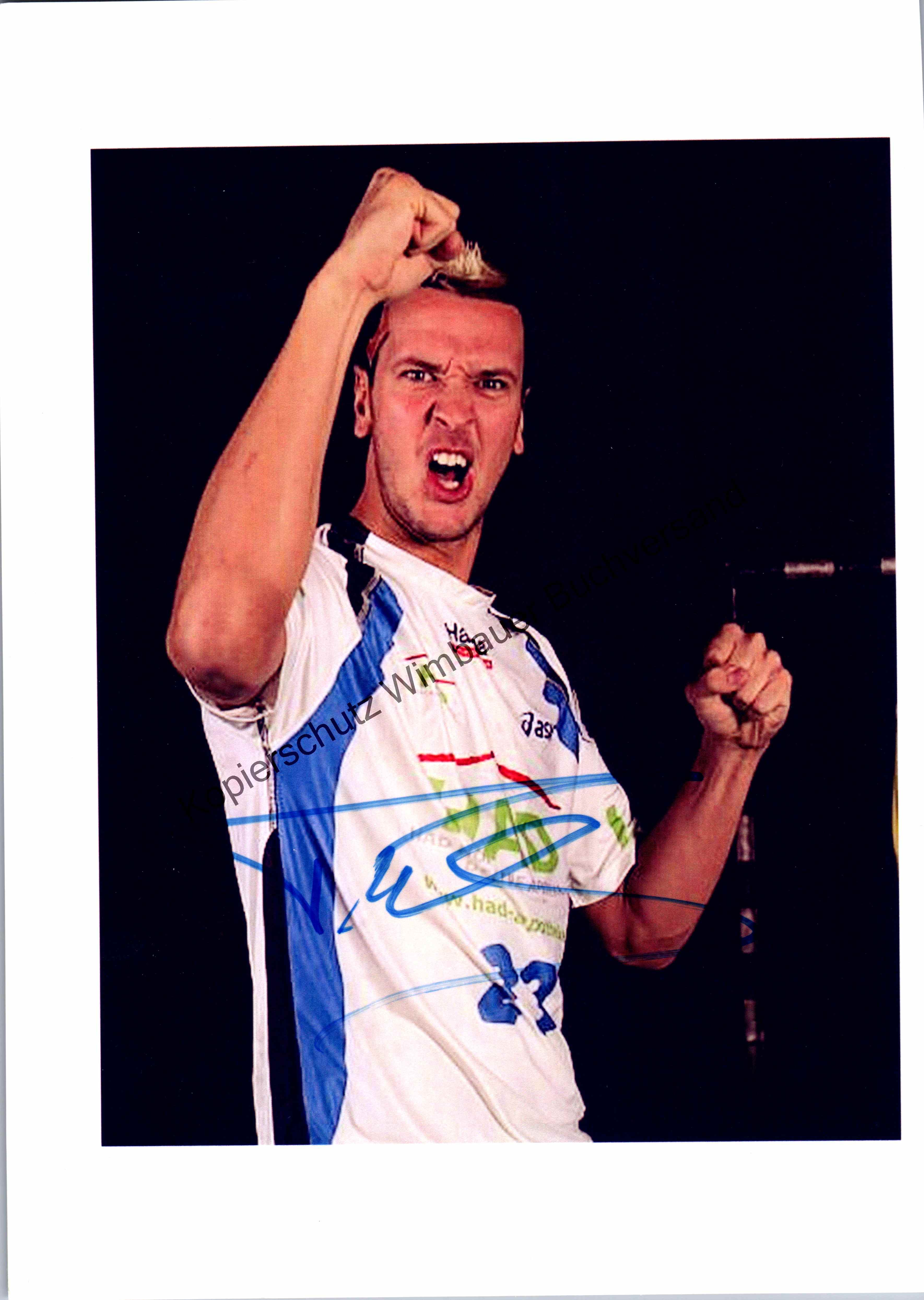 Carte Autographe Tobias Knost - HSV Hamburger SV - 2018-19 - Original Signée