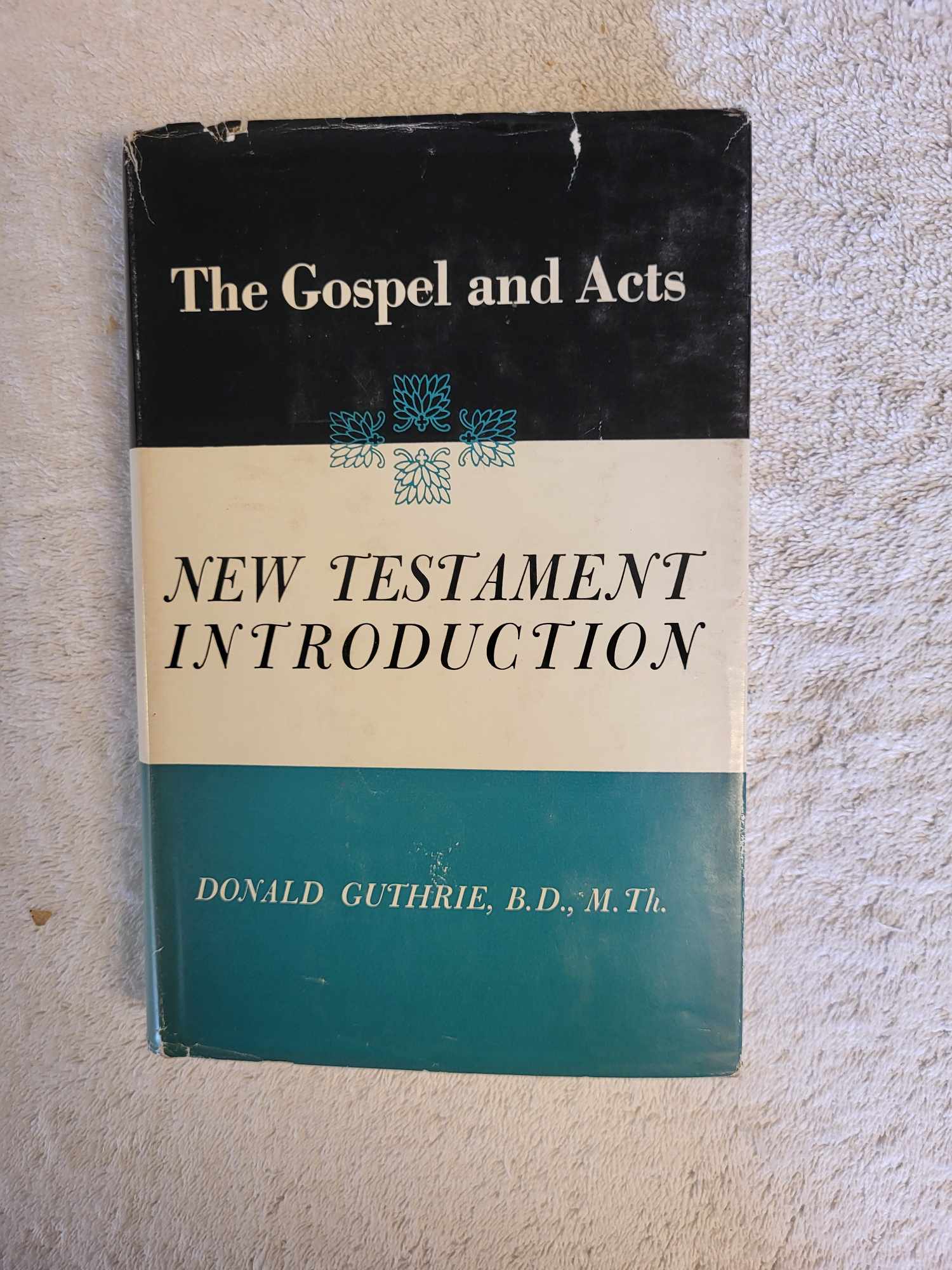 The Gospels and Acts New Testament Introduction by Guthrie, Donald ...