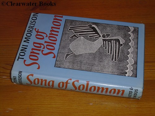 Song of Solomon. A novel. TONI MORRISON. [Very Good] [Hardcover]