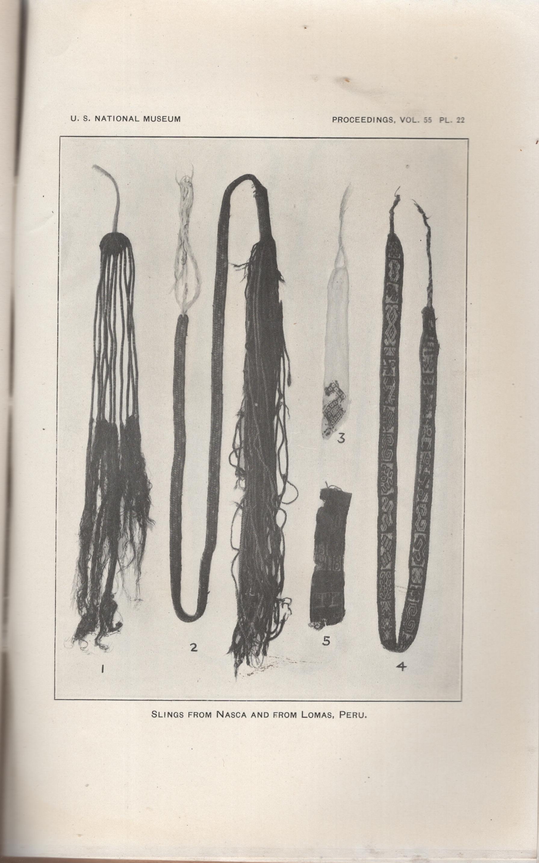 Distribution and use of Slings in Pre-Columbian America, with ...
