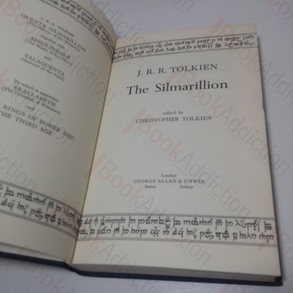 The Silmarillion von Tolkien, J R R; Tolkien Christopher (editor): Very ...