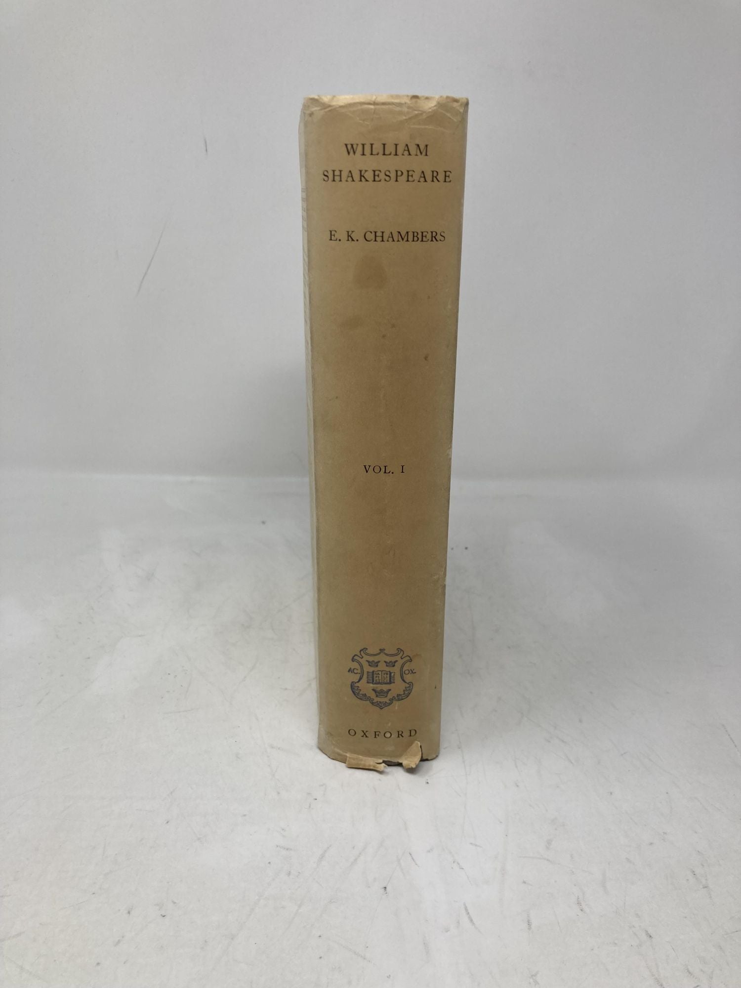 William Shakespeare by Chambers, E.K.: Very Good Hardcover (1930