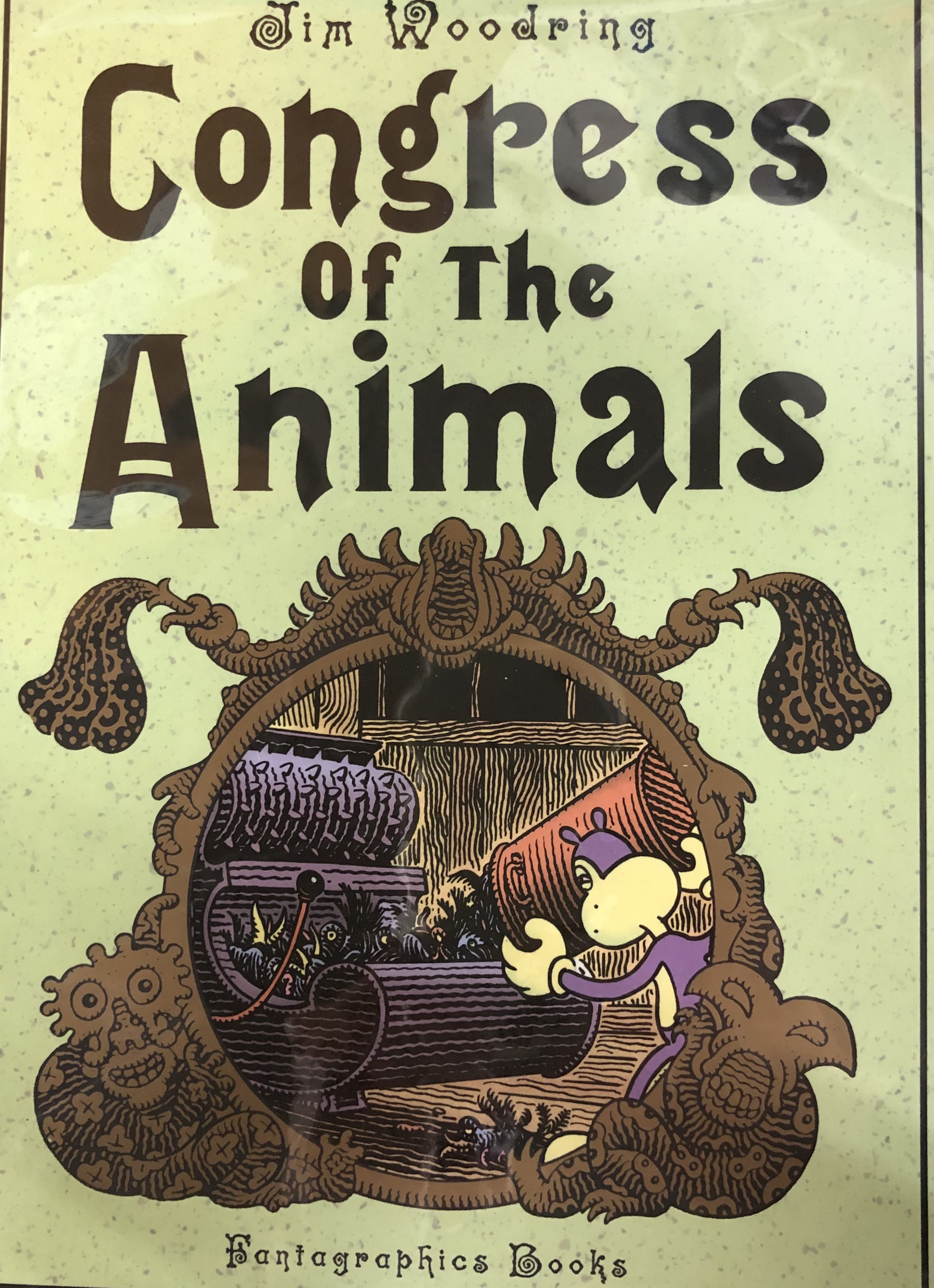 アート・デザイン・音楽 Jim Woodring Congress Of The Animals Congress of the Animals by Woodring, Jim: Very Good Hardcover