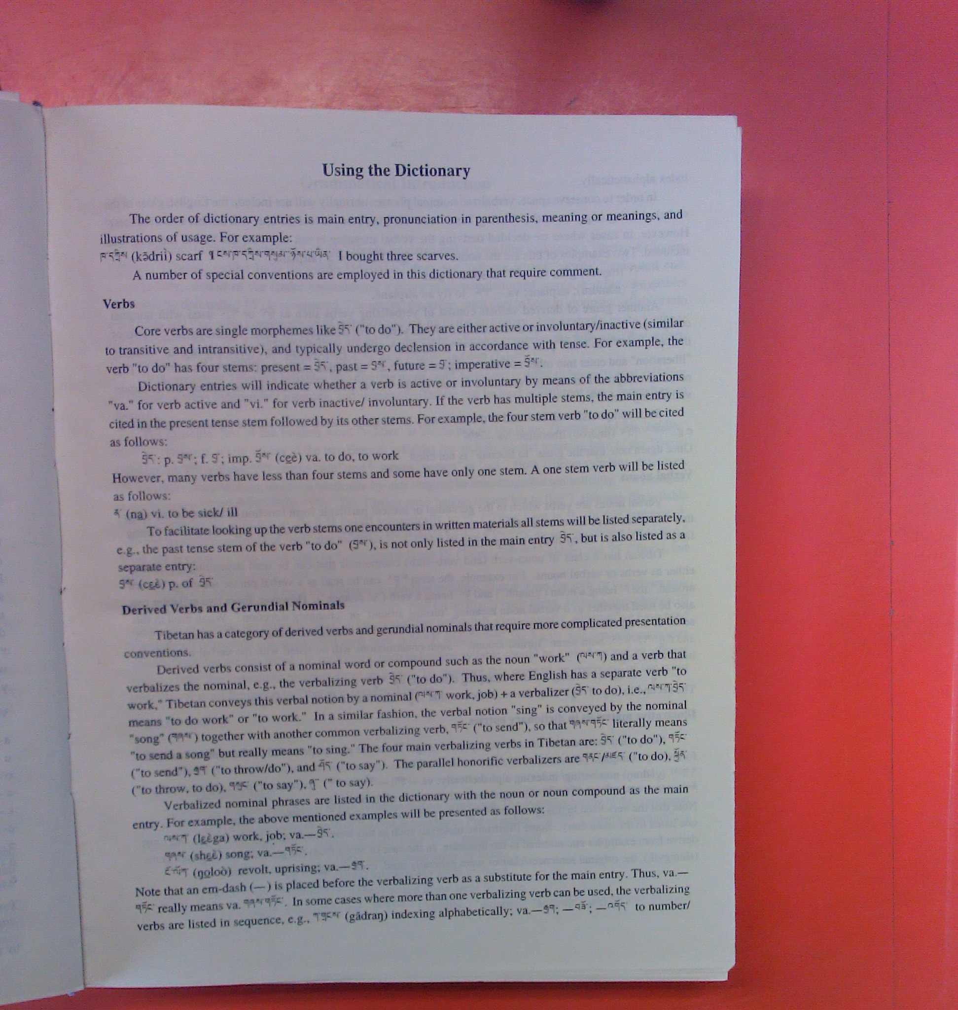 The New Tibetan-English Dictionary of Modern Tibetan by Goldstein