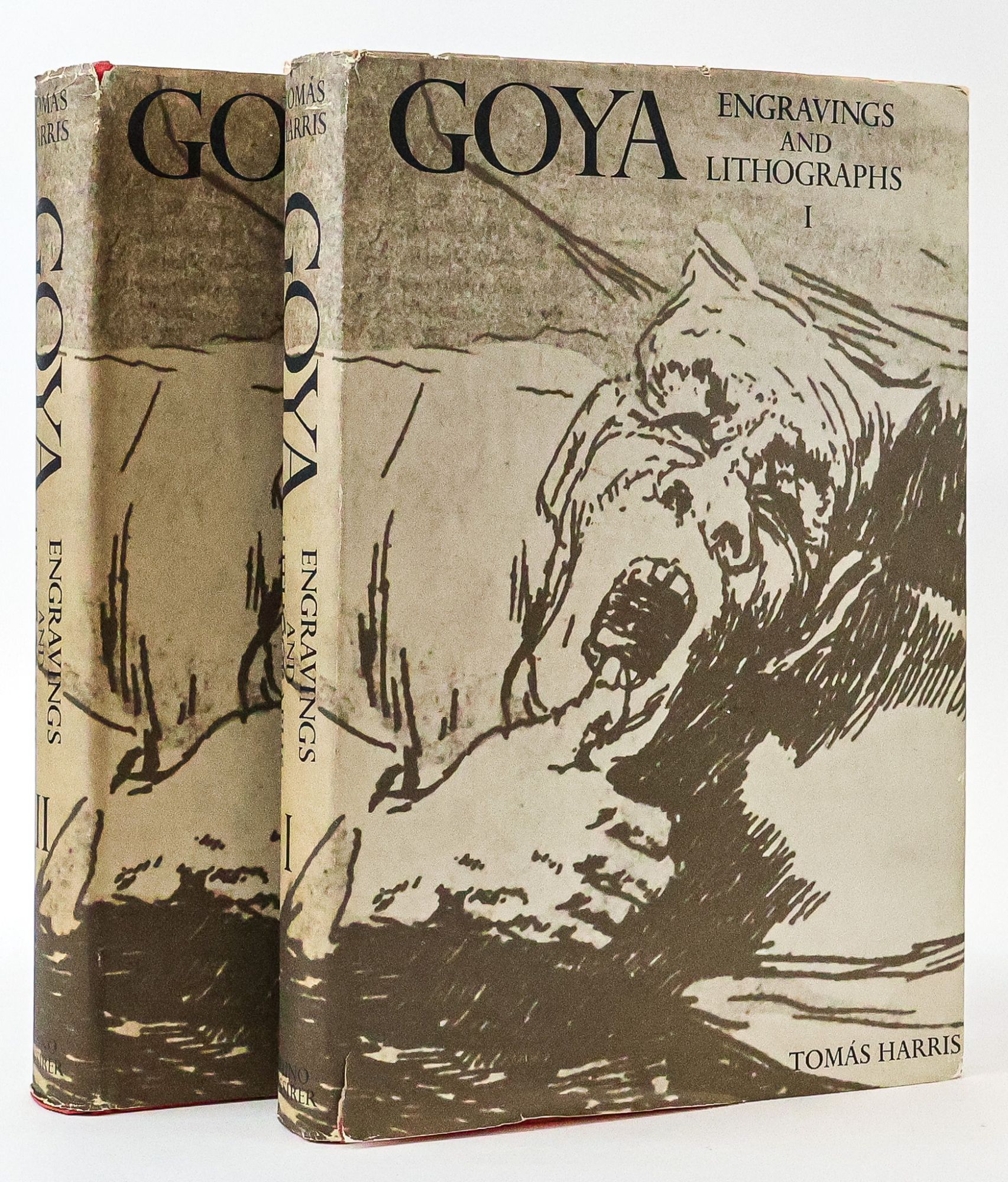 GOYA Engravings and Lithographs , 1964, 2 Volumes, Catalog