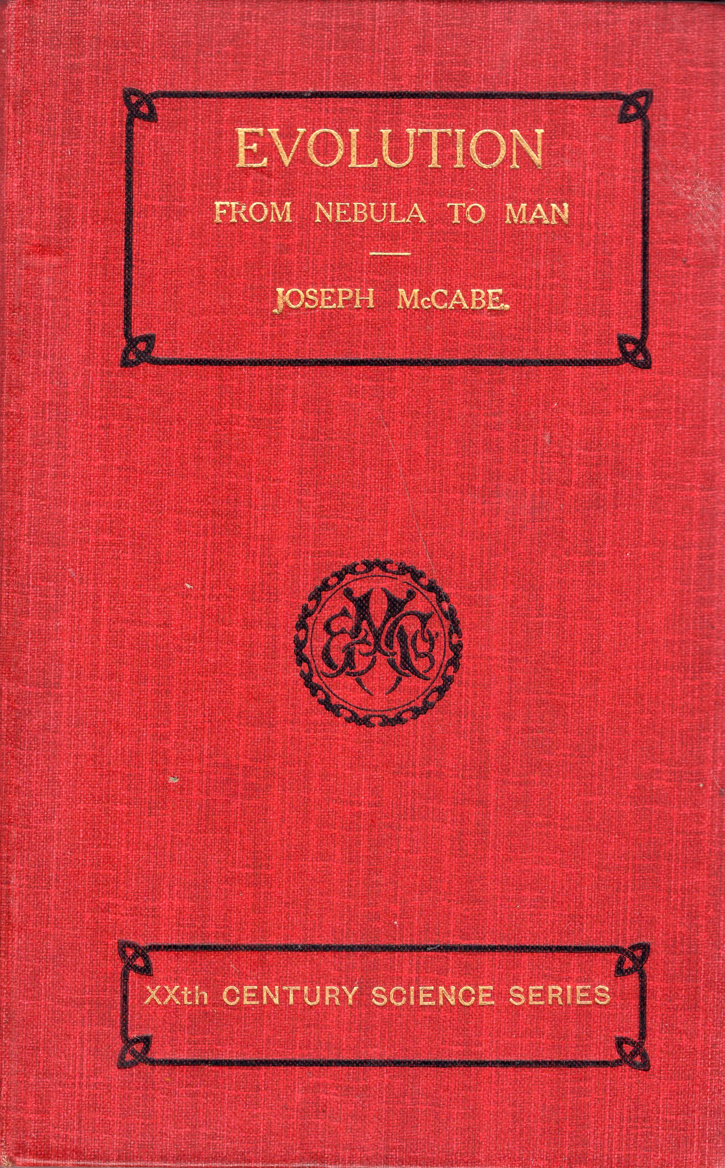 Evolution: From Nebula to Man by Joseph McCabe: Good Hardcover | A ...