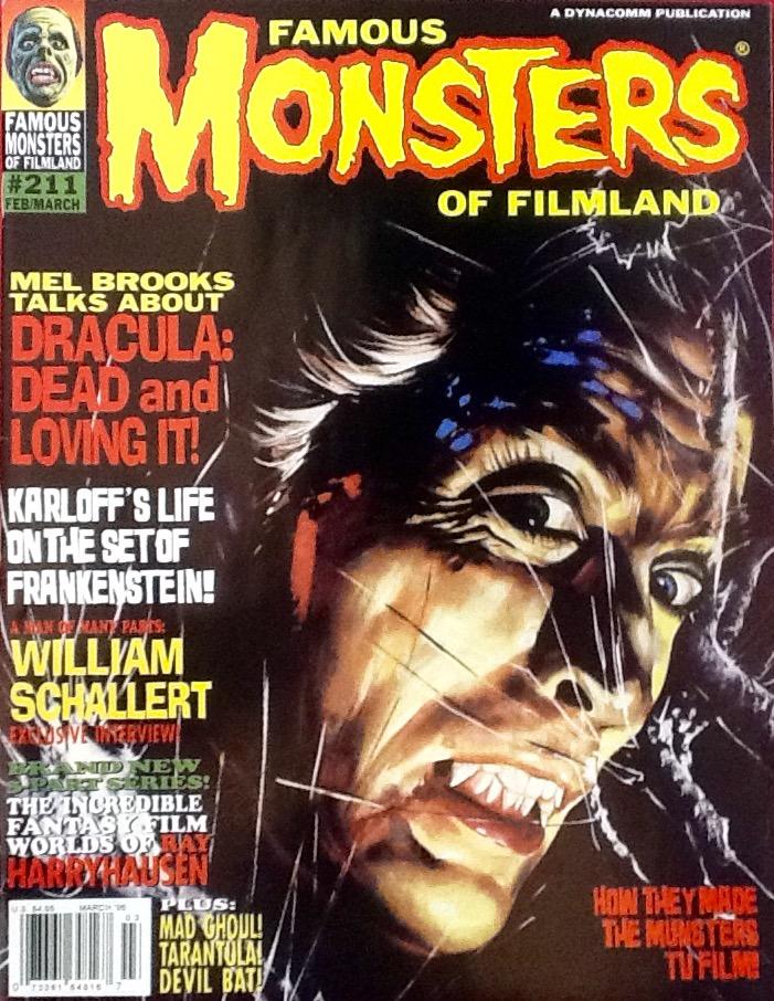 FAMOUS MONSTERS of FILMLAND No. 211 (NM) by FERRY, RAY (editor