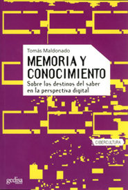 MEMORIA Y CONOCIMIENTO - MALDONADO, TOMAS