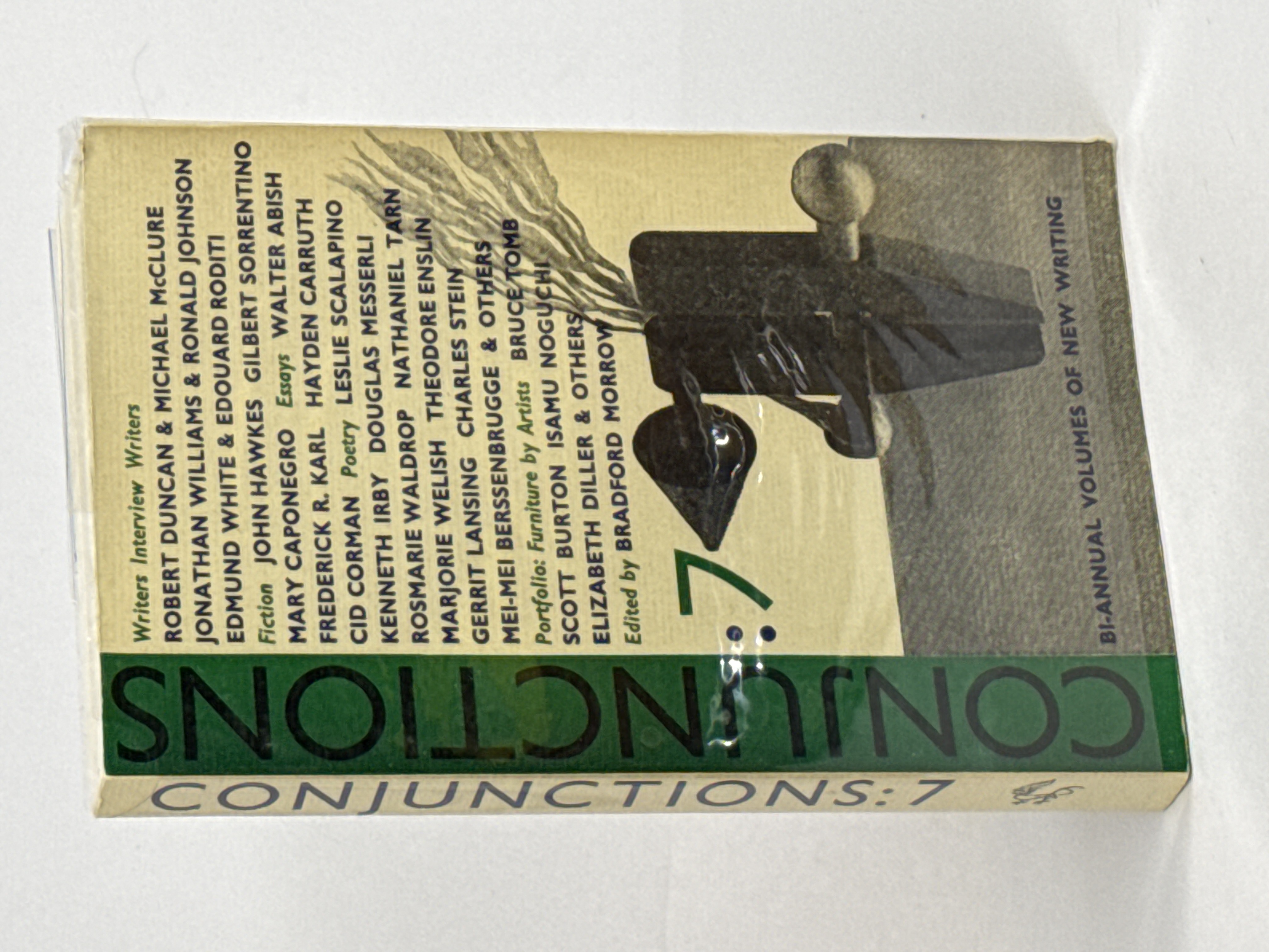 CONJUNCTIONS: 7 - Bi-annual Volumes of New Writing. by Morrow, Bradford ...