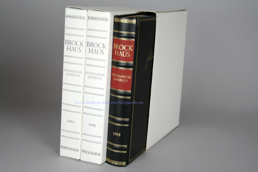 Brockhaus BrockhausEnzyklopädie Jahrbuch 1994-1996 Enzyklopädie