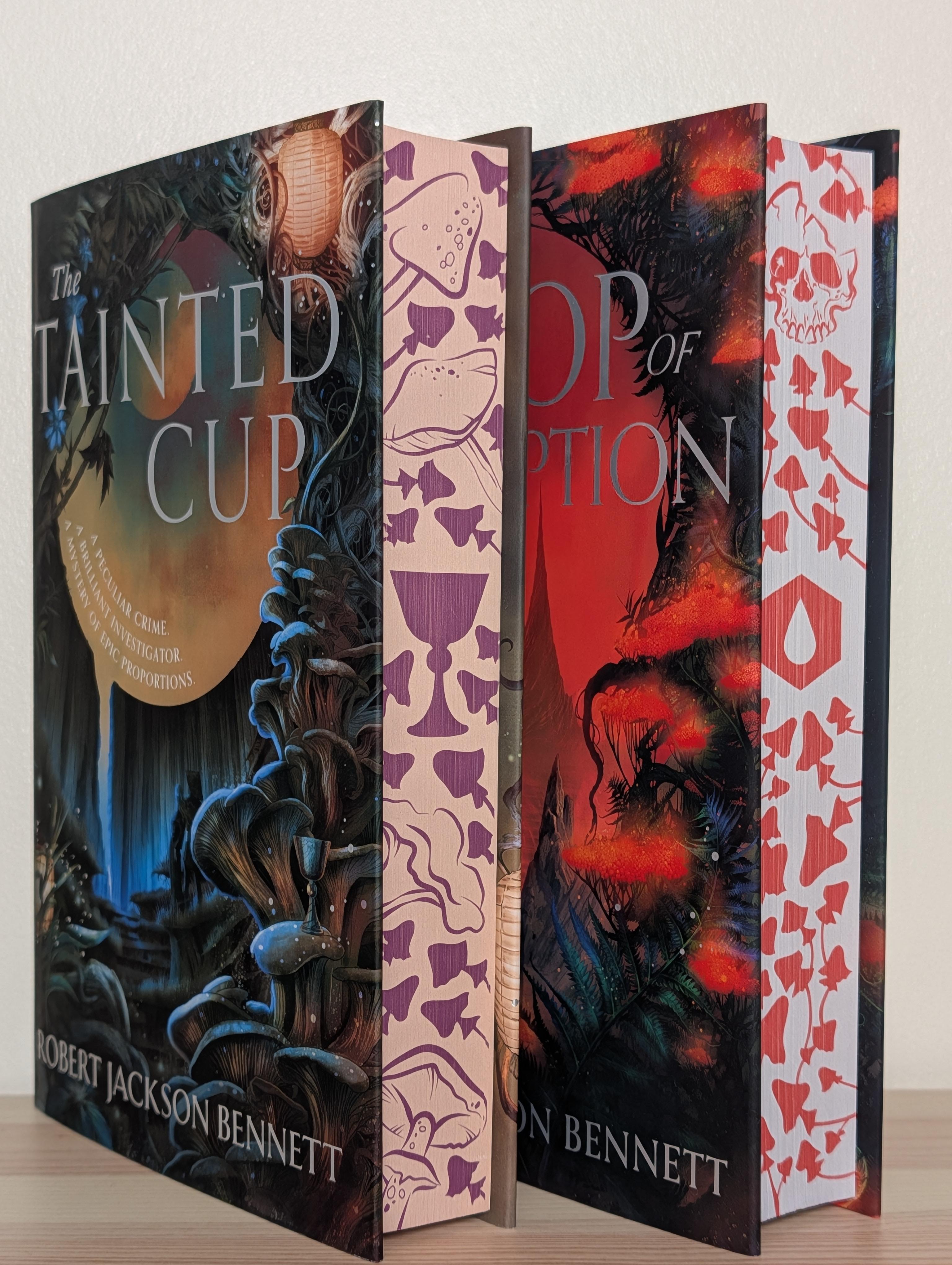 The Tainted Cup; A Drop of Corruption (Signed Numbered First