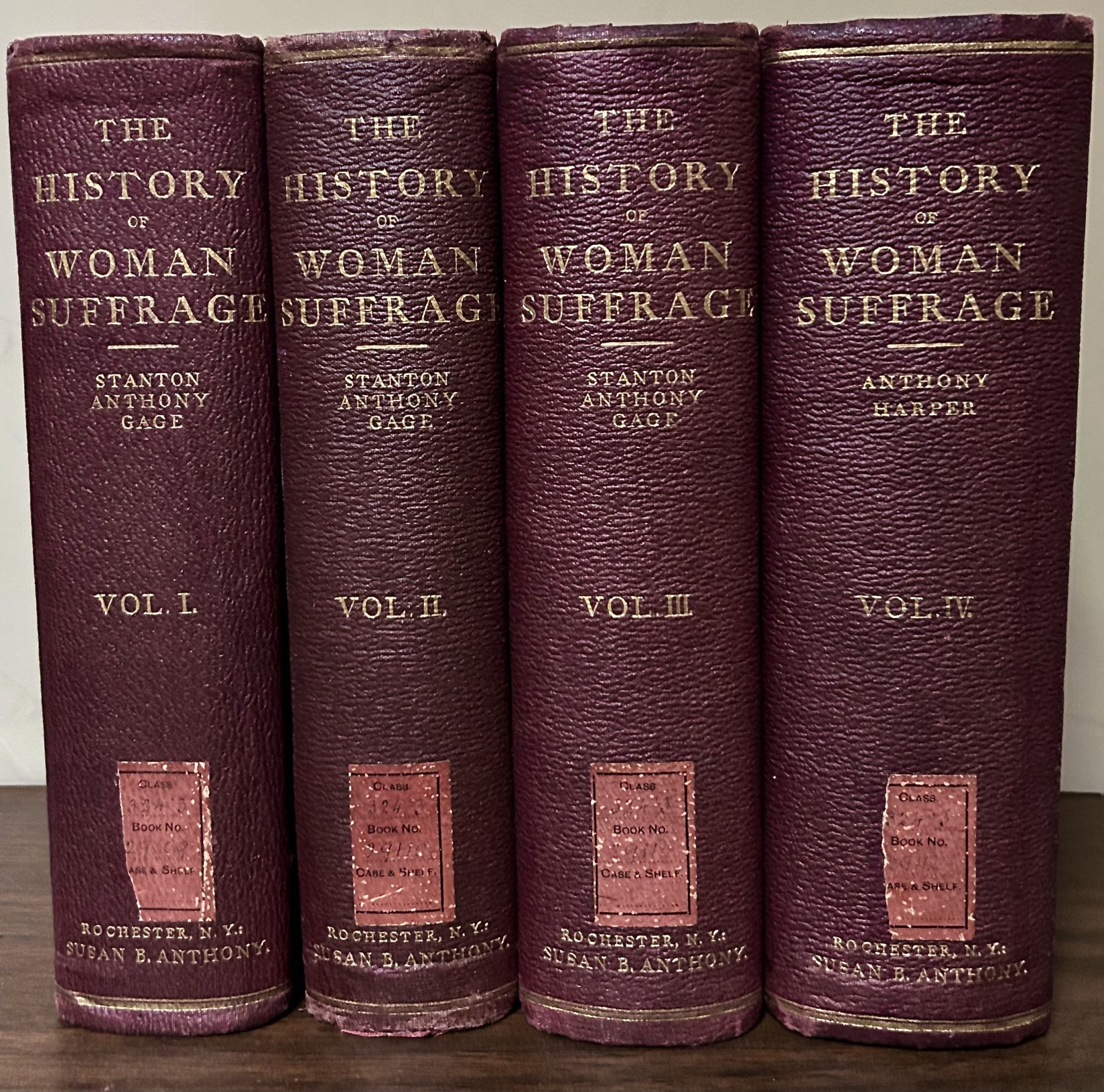 History of Woman Suffrage von Anthony, Susan B. & Elizabeth Cady ...