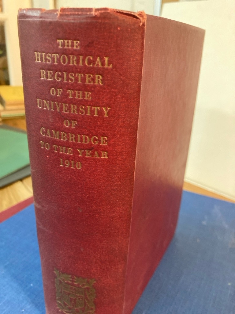 The Historical Register of the University of Cambridge, being a ...