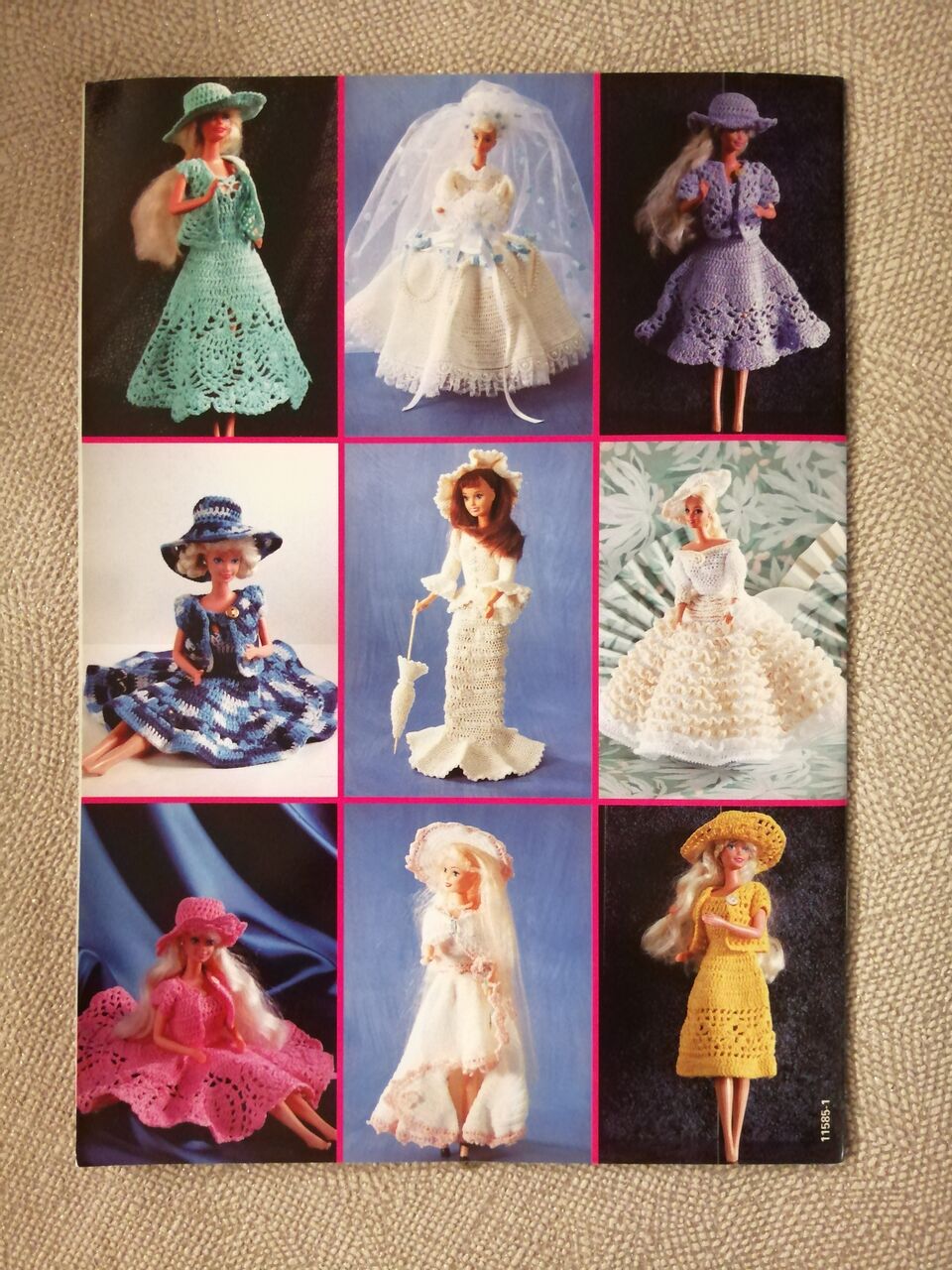 1000 Mailles Robes de Princesse au Crochet pour Poupée-Mannequin