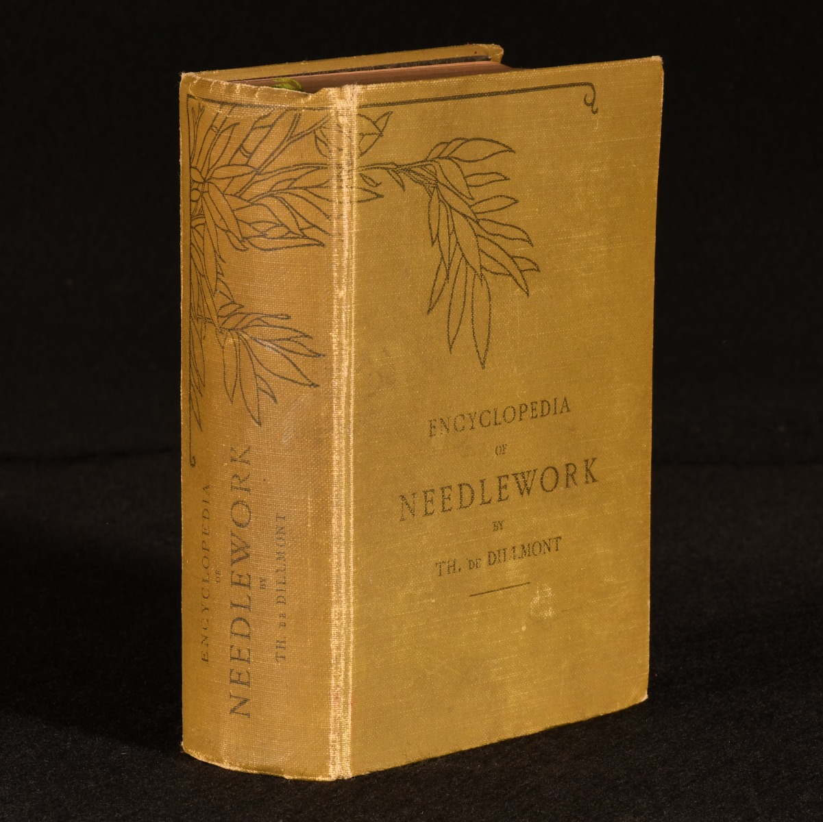 Encyclopedia of Needlework by Therese de Dillmont: Very Good Cloth