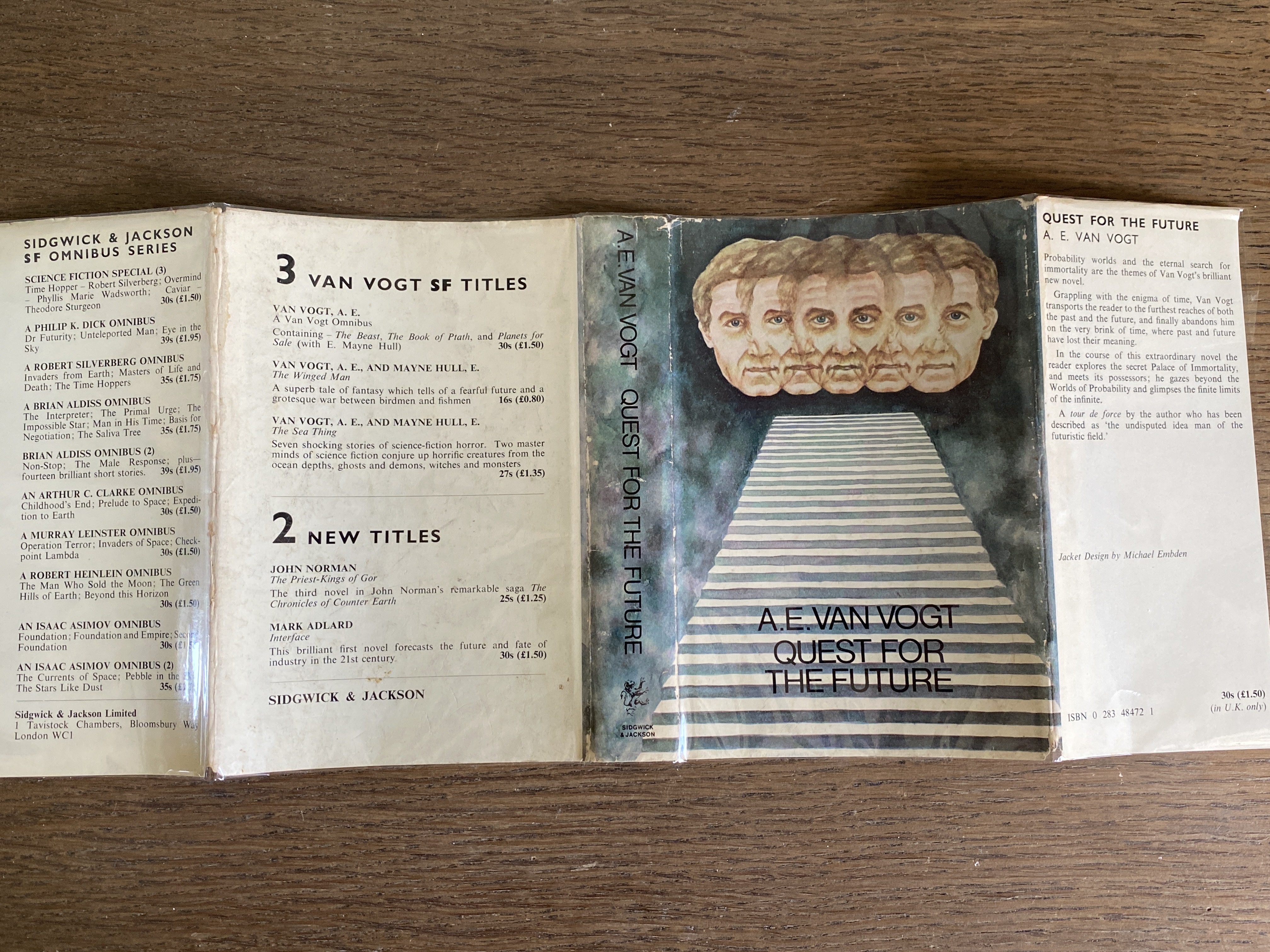 Quest for the Future Van Vogt, A.E [Very Good] [Hardcover]