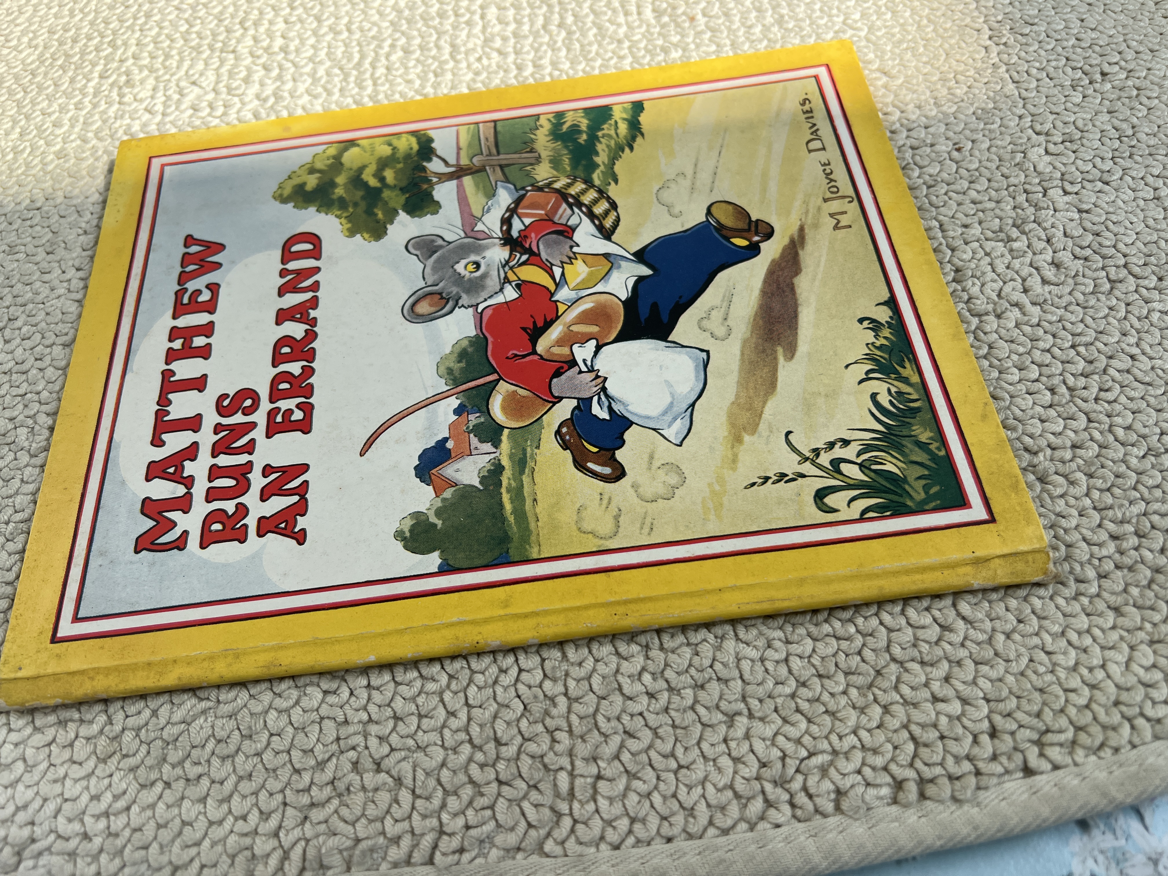 Matthew Runs an Errand M. Joyce Davies [Assez bon] [Couverture rigide]