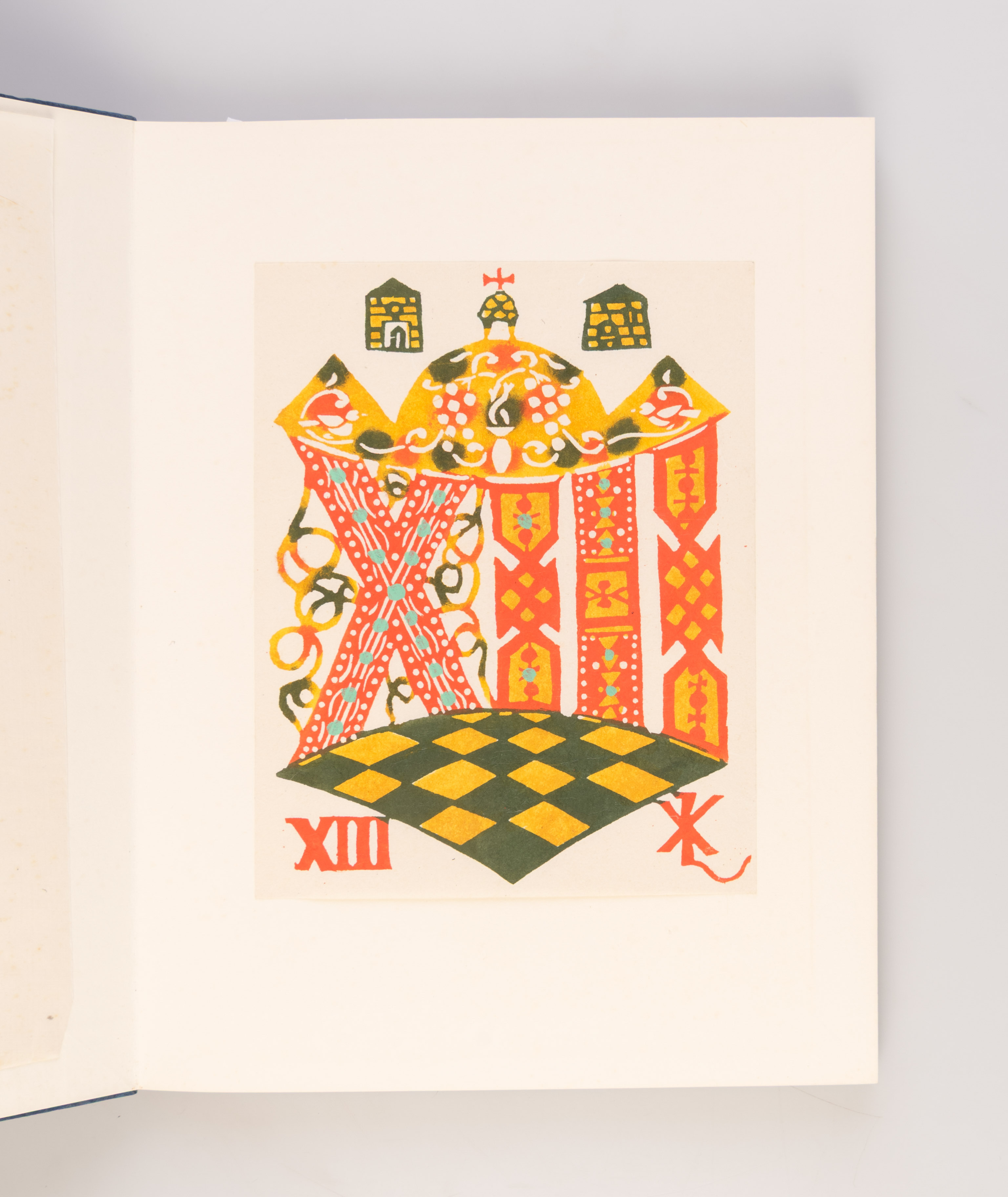 Katazome torumpu-e: Su [Stencil-dyed playing cards: Numbers]. by KOJIMA ...