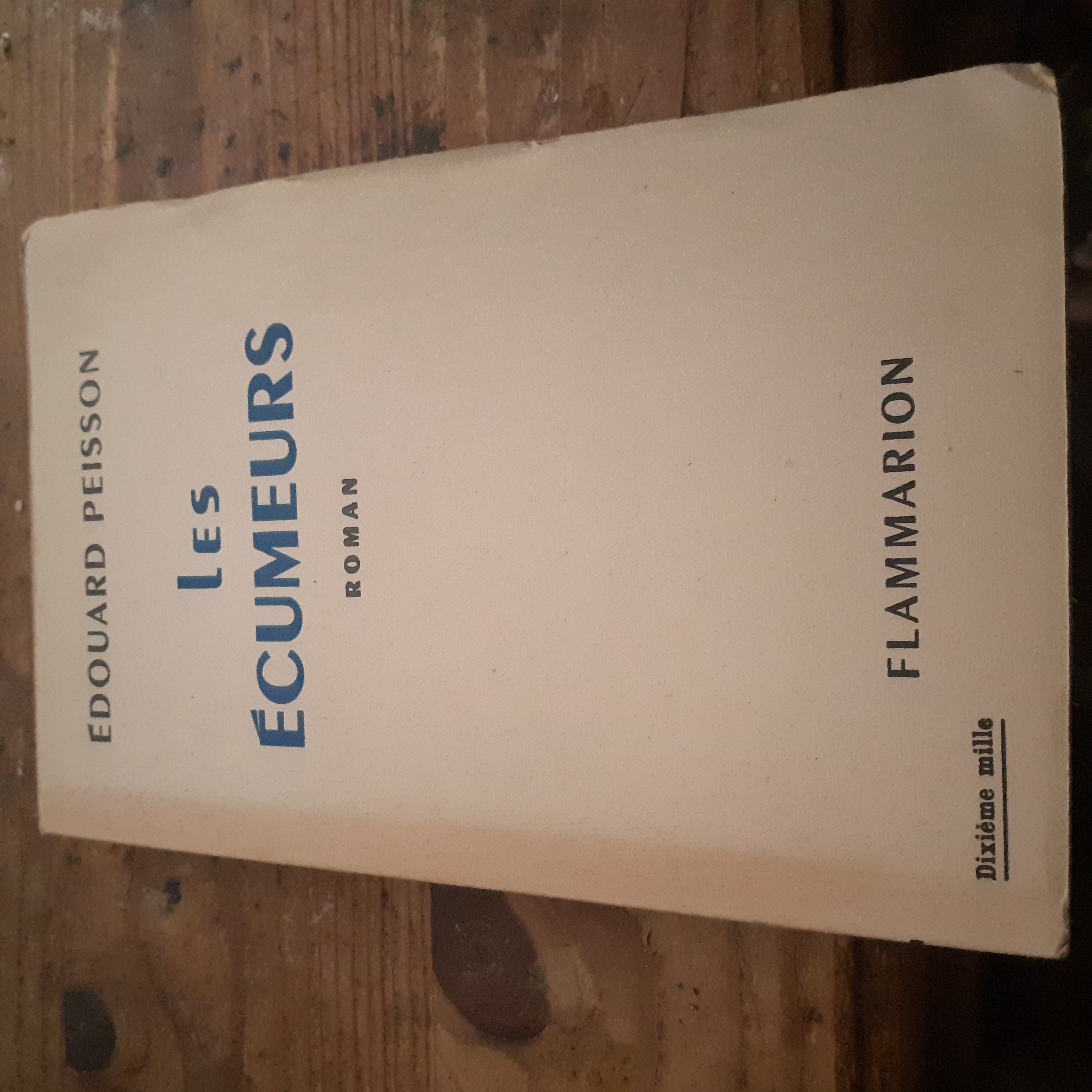 les écumeurs edouard peisson [Très bon] [Couverture souple]