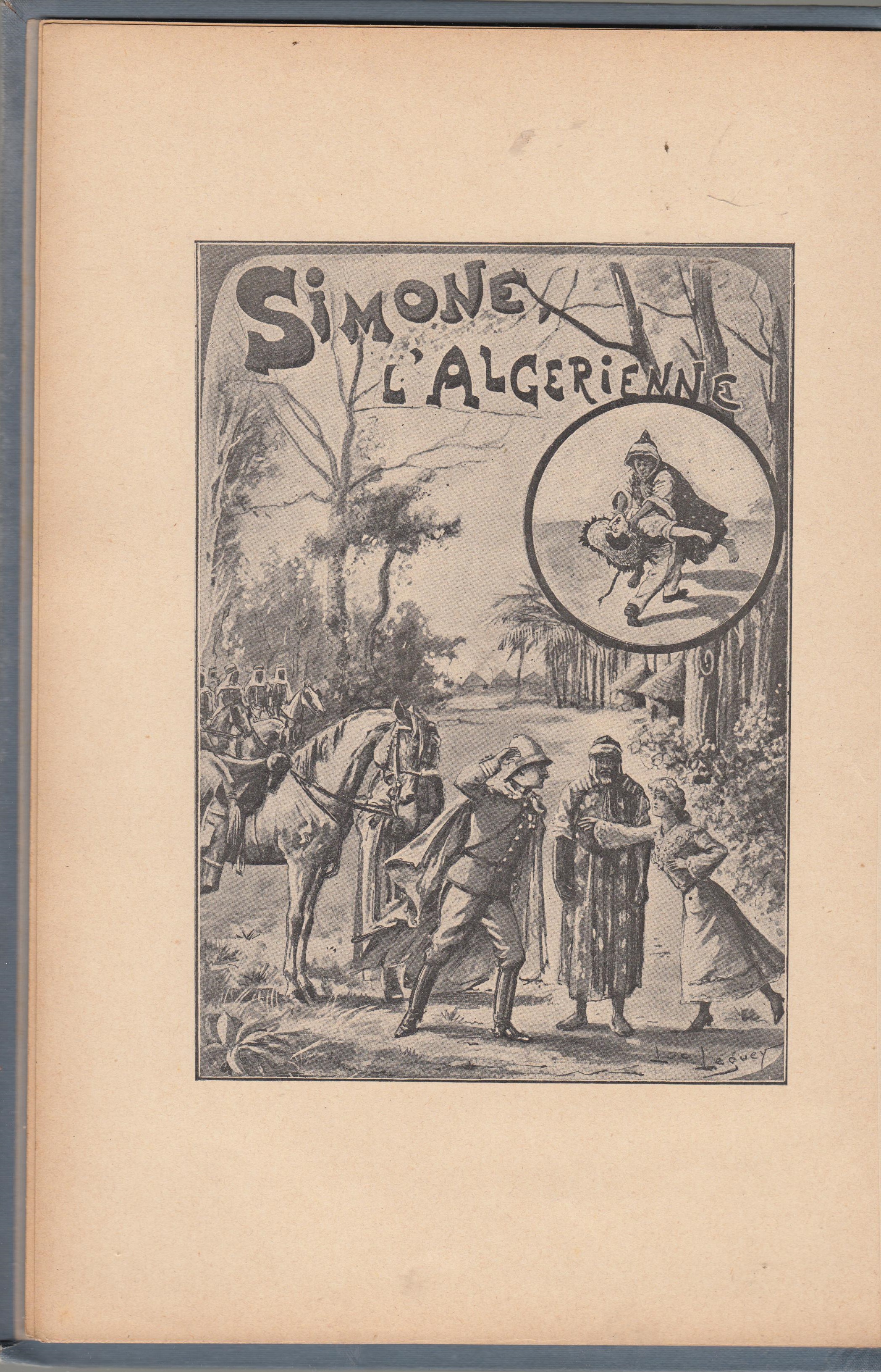 Simone l'Algérienne [A travers l'Afrique] by Georges Thurner: Bon ...