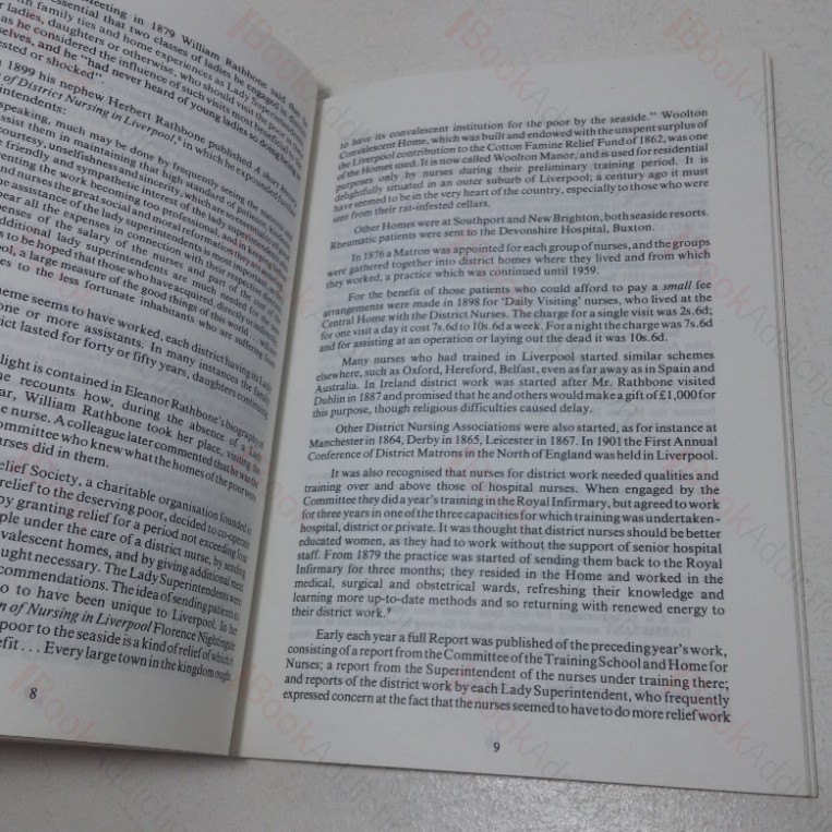 William Rathbone and the Early History of District Nursing Hardy, Gwen [Bon] [Couverture rigide]