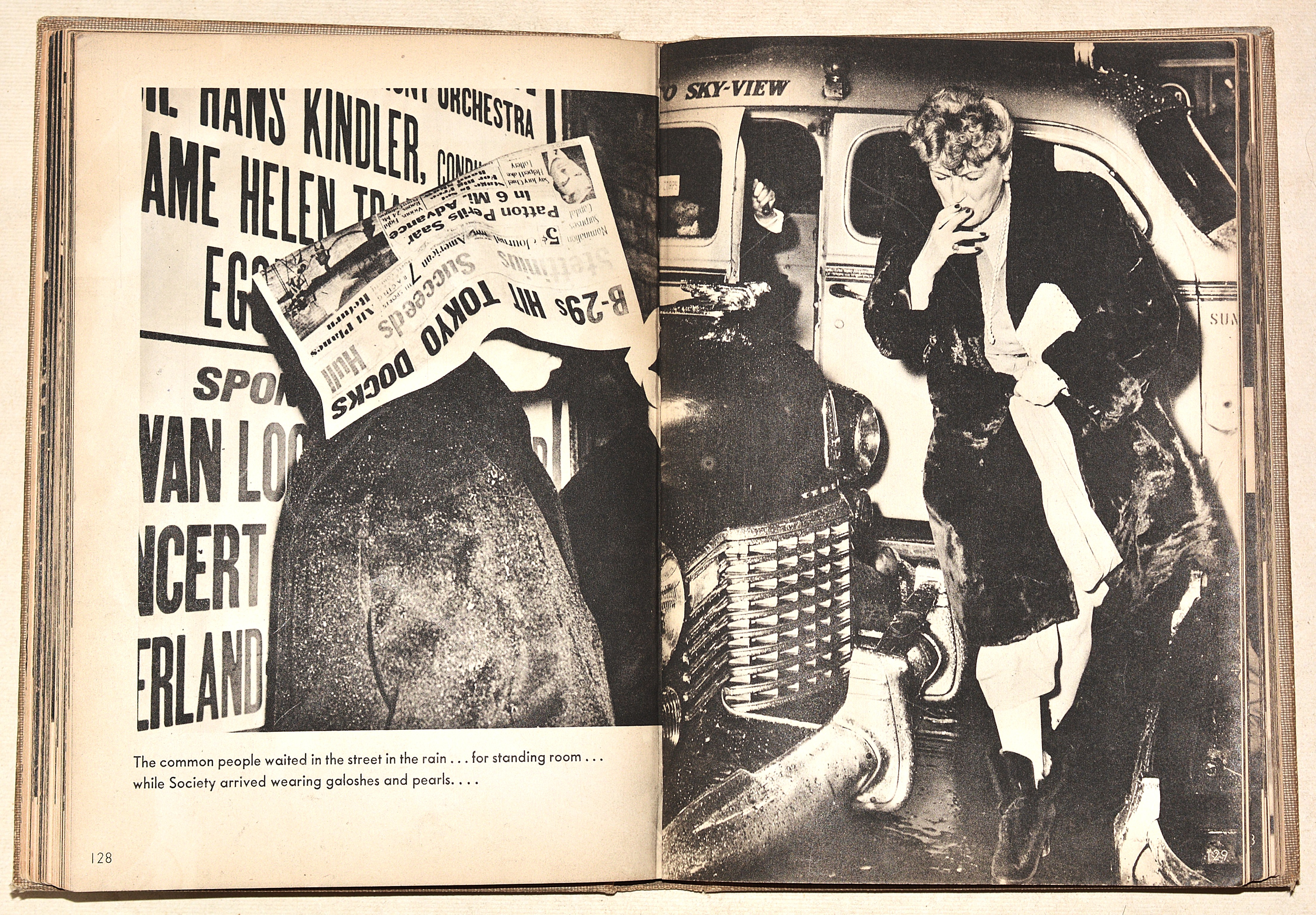 NAKED CITY. by WEEGEE (Arthur Fellig).: (1945) Signed by Author(s