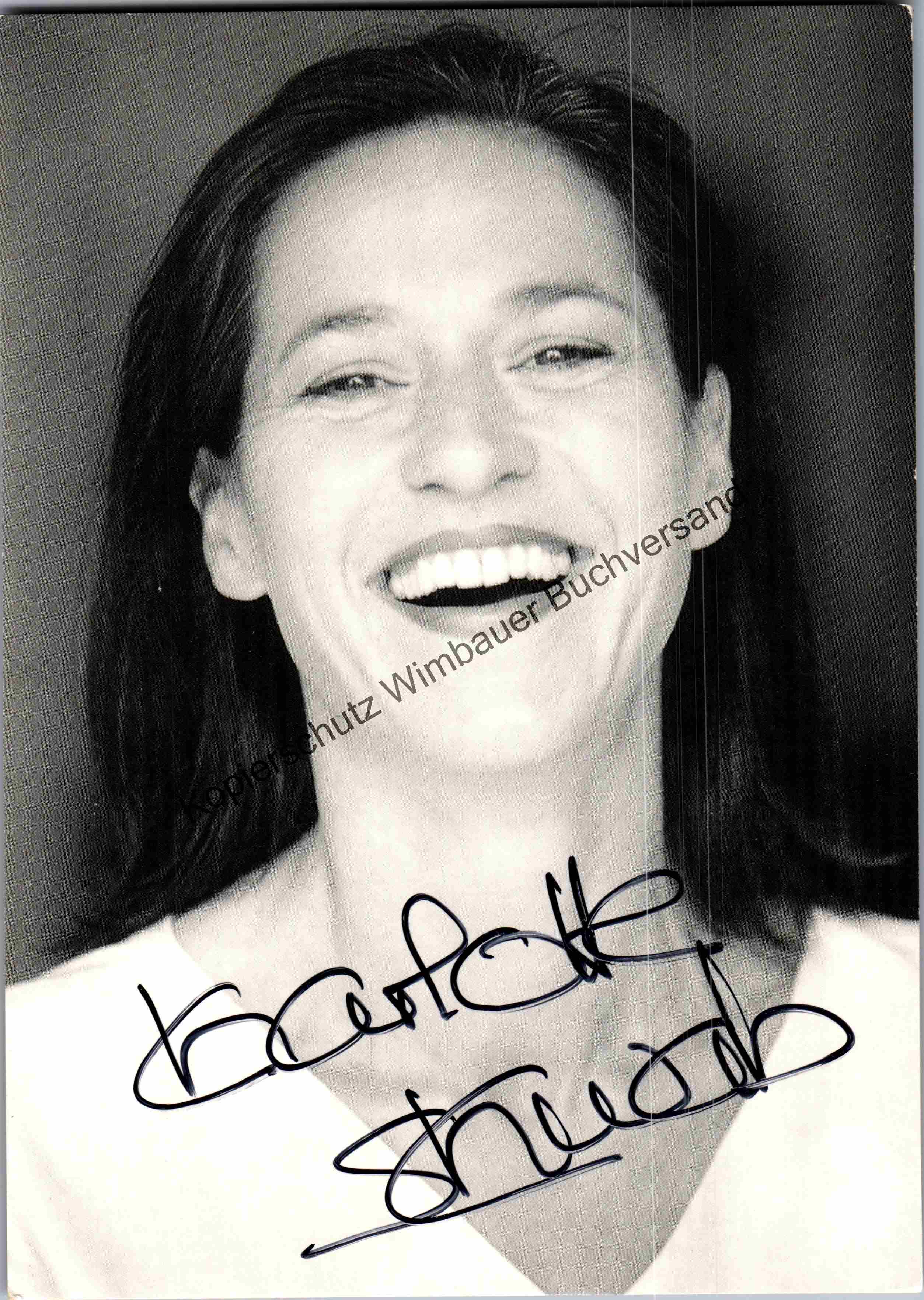 Original Autogramm Charlotte Schwab /// Autograph signiert signed ...