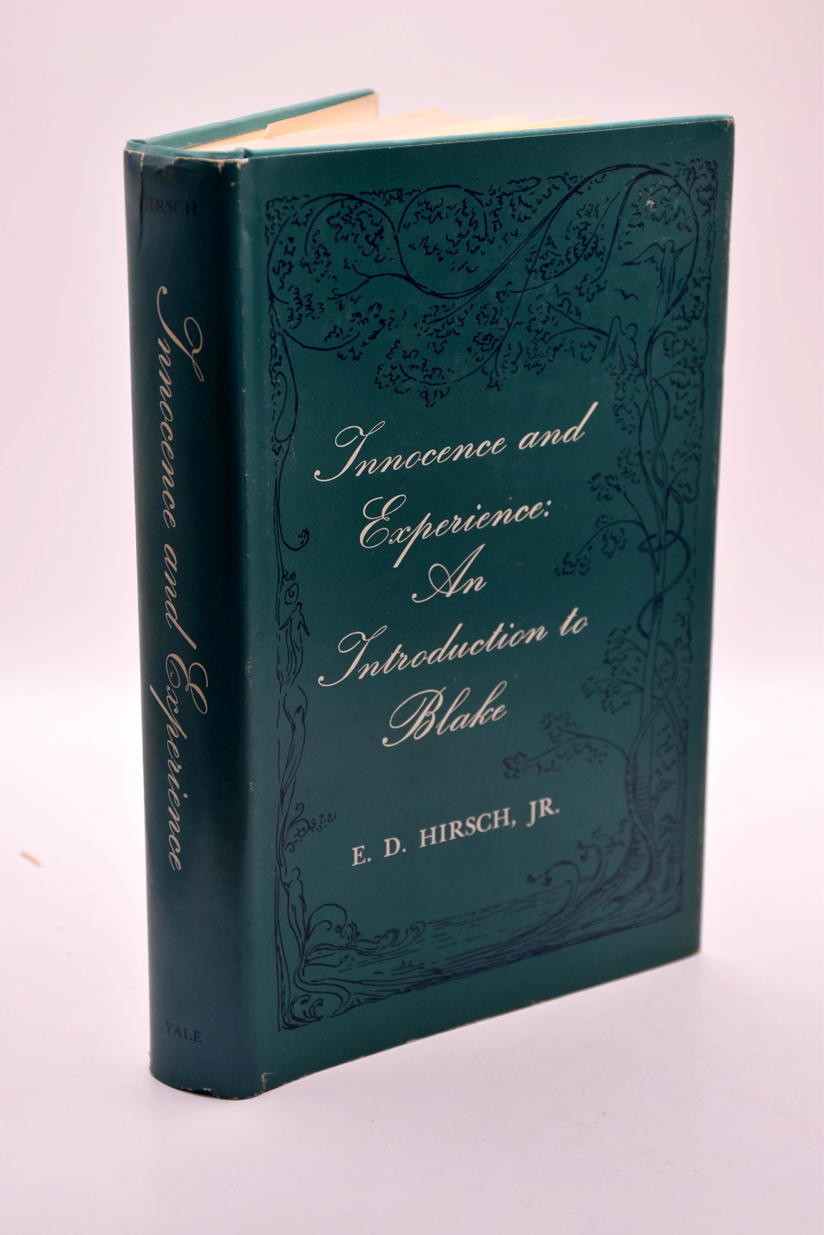 Introduction Innocence Innocence and Experience: Introduction to Blake by E.D. Hirsch, JR ...