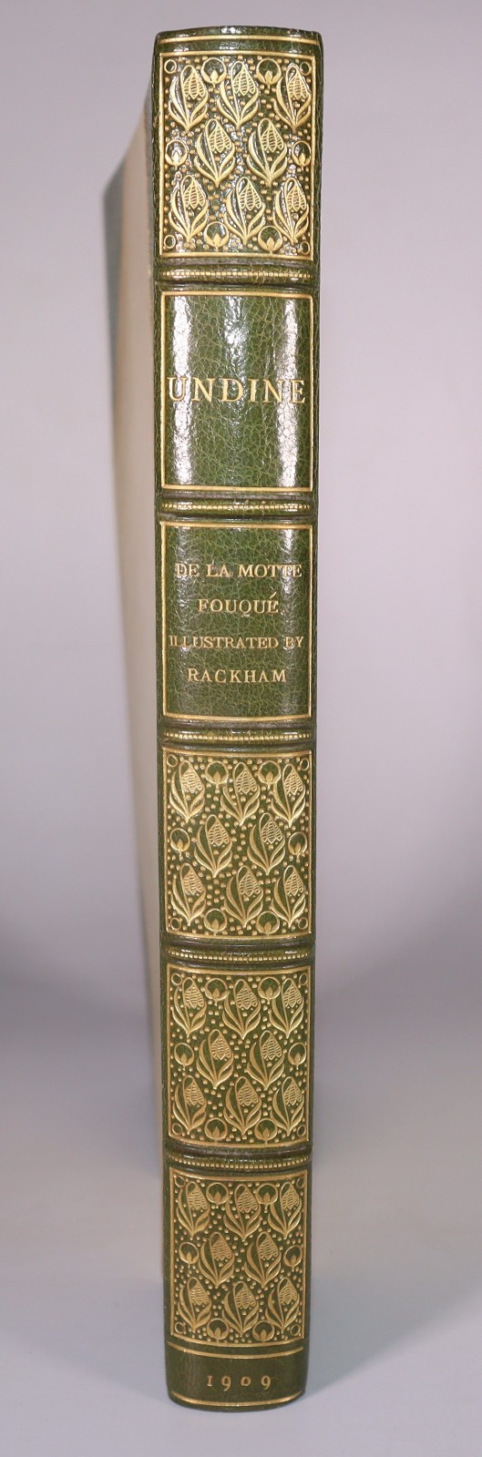 UNDINE By De La Motte Fouque Adapted from the German By W.L. Courtney And Illustrated by Arthur Rackham [FIRST Edition 15 Tipped in Plates The Ti