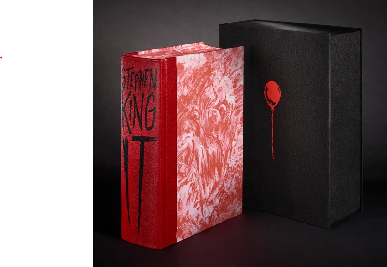 IT [one of 500 Triple Signed Deluxe Limited Editions by the Folio Society]  by STEPHEN KING with introduction by Guillermo del Toro: New Hardcover  (2025) 1st Edition, Signed by Illustrator(s) | Foley