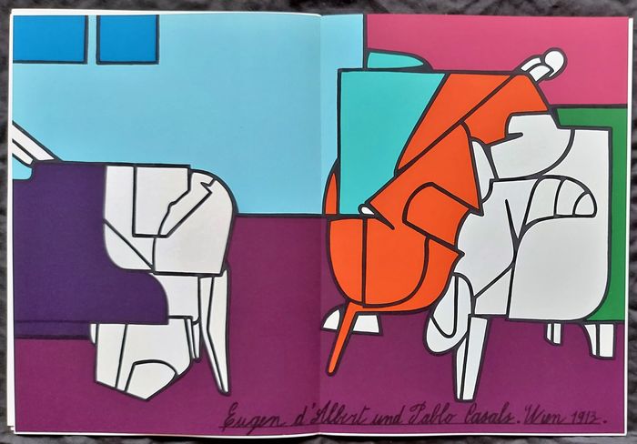 Derriere Le Miroir 188 by Valerio Adami: (1970) 1st Edition