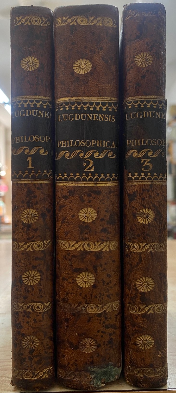 INSTITUTIONES PHILOSOPHICAE: LOGICA - METAPHYSICA - MORALIS (3 TOMOS) LUGDUNENSIS (ARZOBISPO DE LUGDUNI)