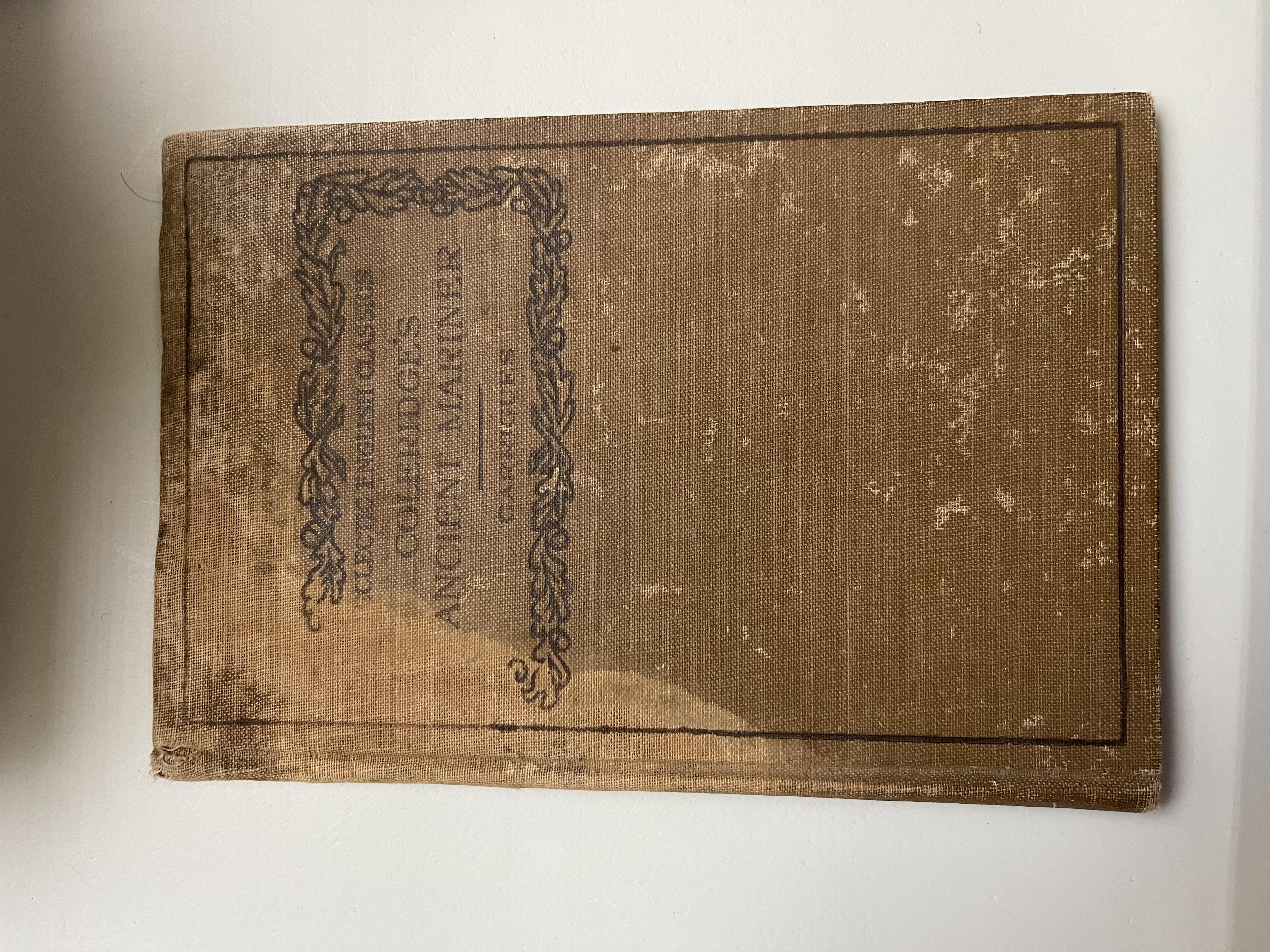 RIME OF THE ANCIENT MARINER by SAMUEL COLERIDGE: Good Hardcover (1895 ...