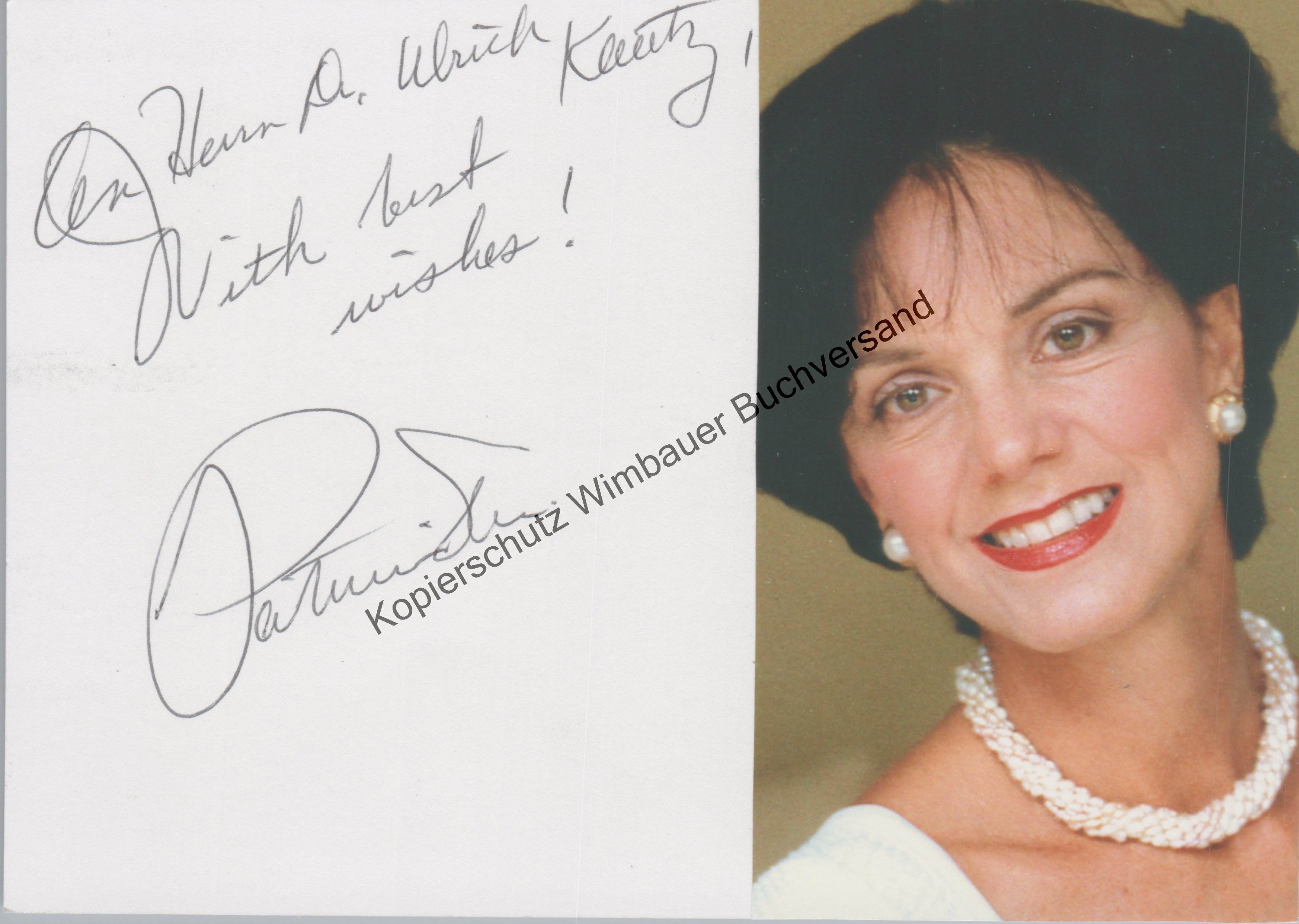 Original Autogramm Patricia Wise Sopran /// Autograph signiert signed ...