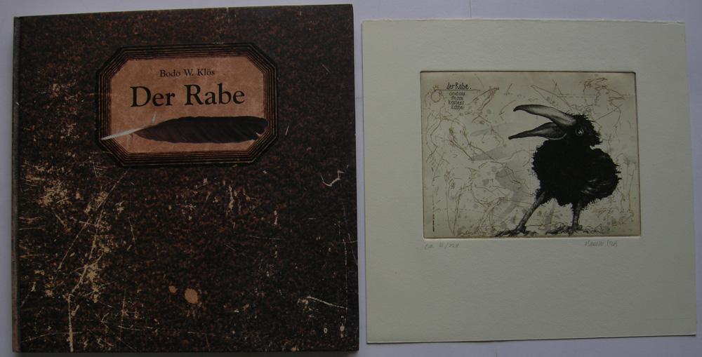 Der Rabe Ein Bilderbuch mit Texten von Richard Hiepe, Josef Krahforst, Klaus Richarz, Karlheinz 