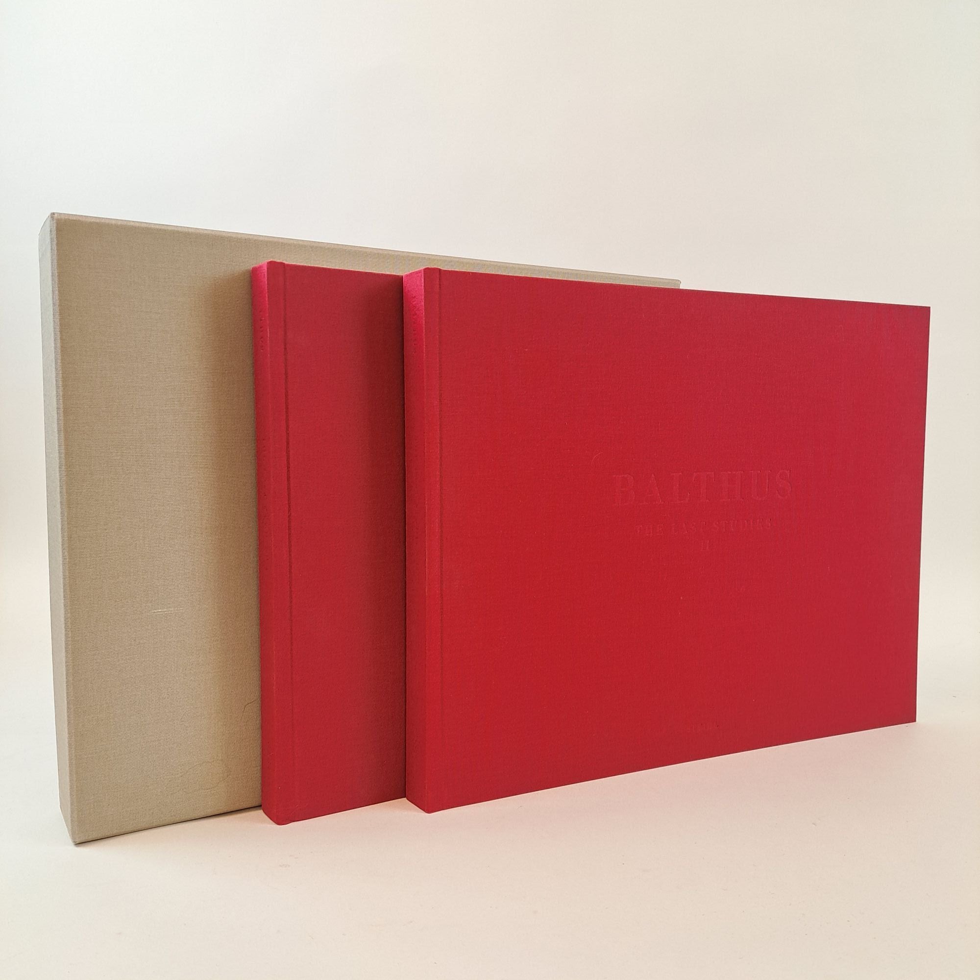BALTHUS: THE LAST STUDIES [Two Volumes, Complete] by Pages