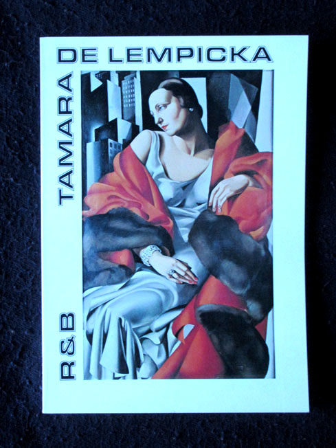 Tamara de Lempicka. Porträts der Mondäne. The major works of Tamara de Lempicka 1925 to 1935. Vorwort auf Deutsch, Einleitungstext auf Englisch.