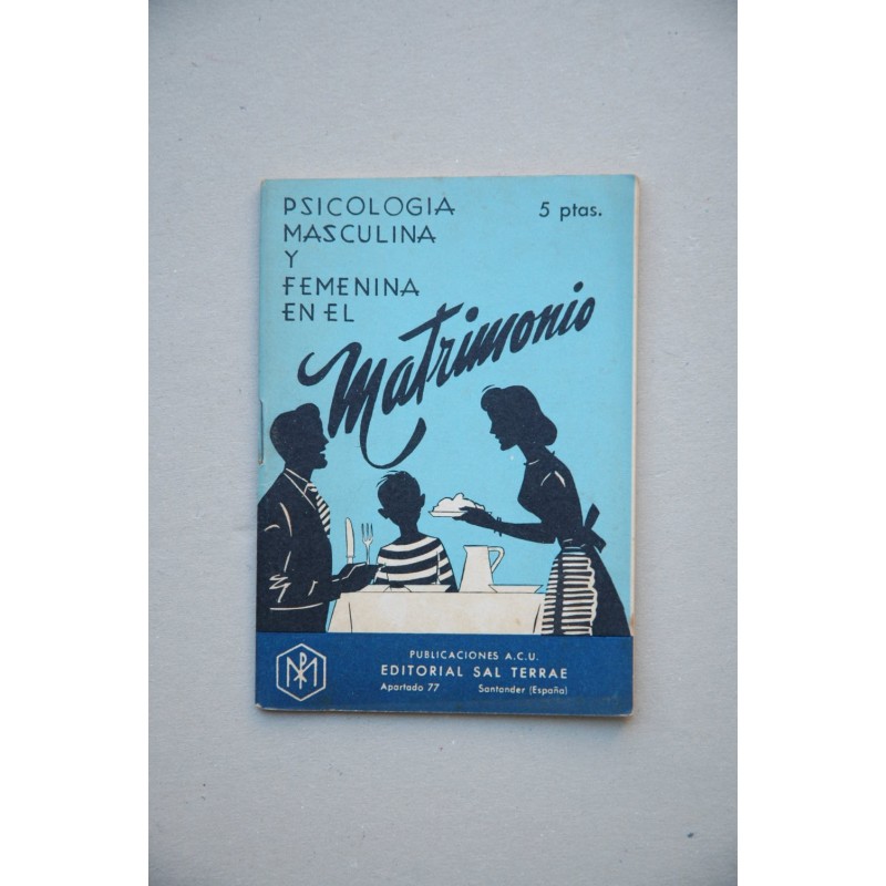 Psicología masculina y femenina en el matrimonio by RASCO, Jose Ignacio ...