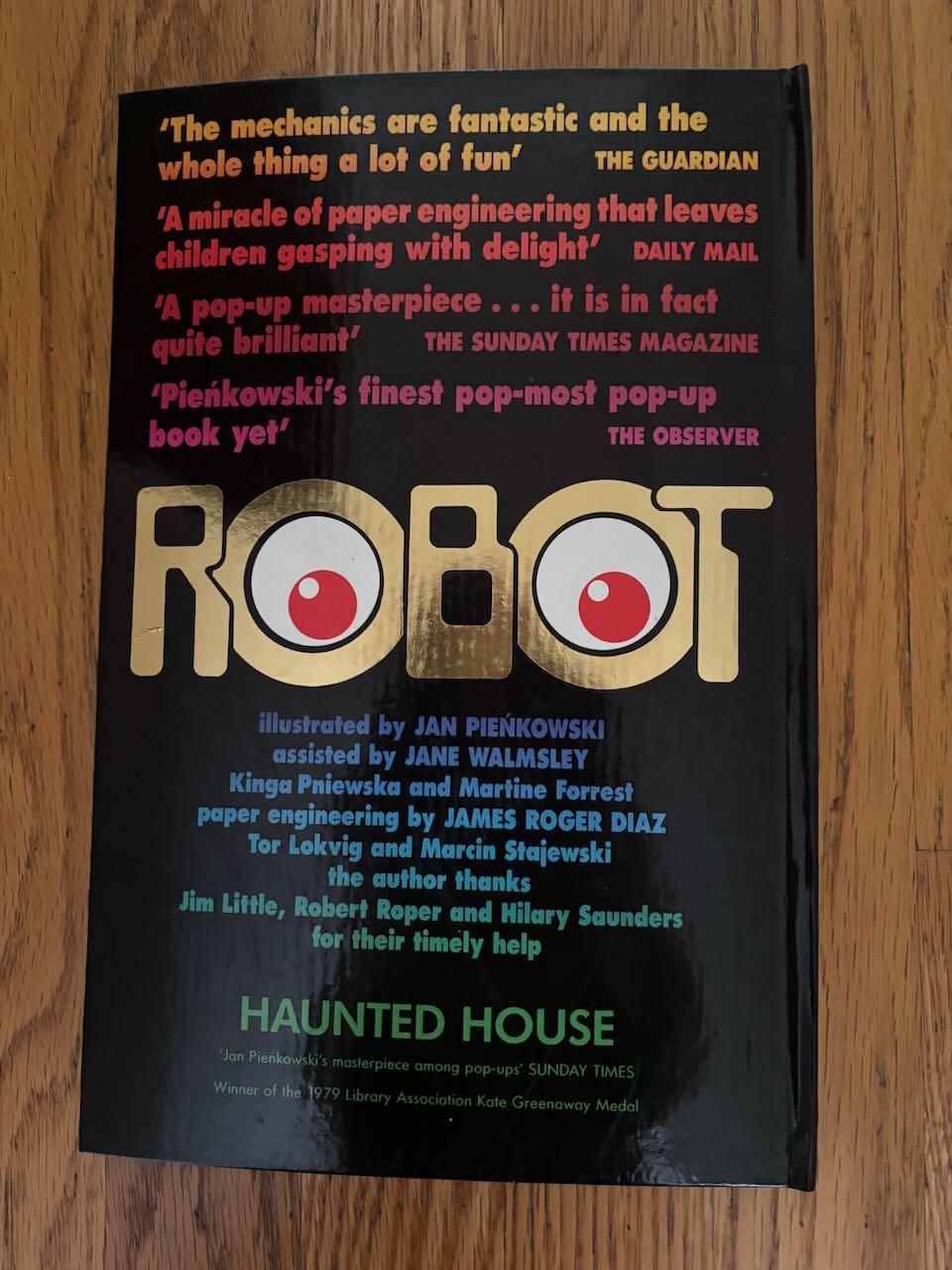 Robot by Jan Pienkowski: New Hardcover (1992) | SpanishChick60