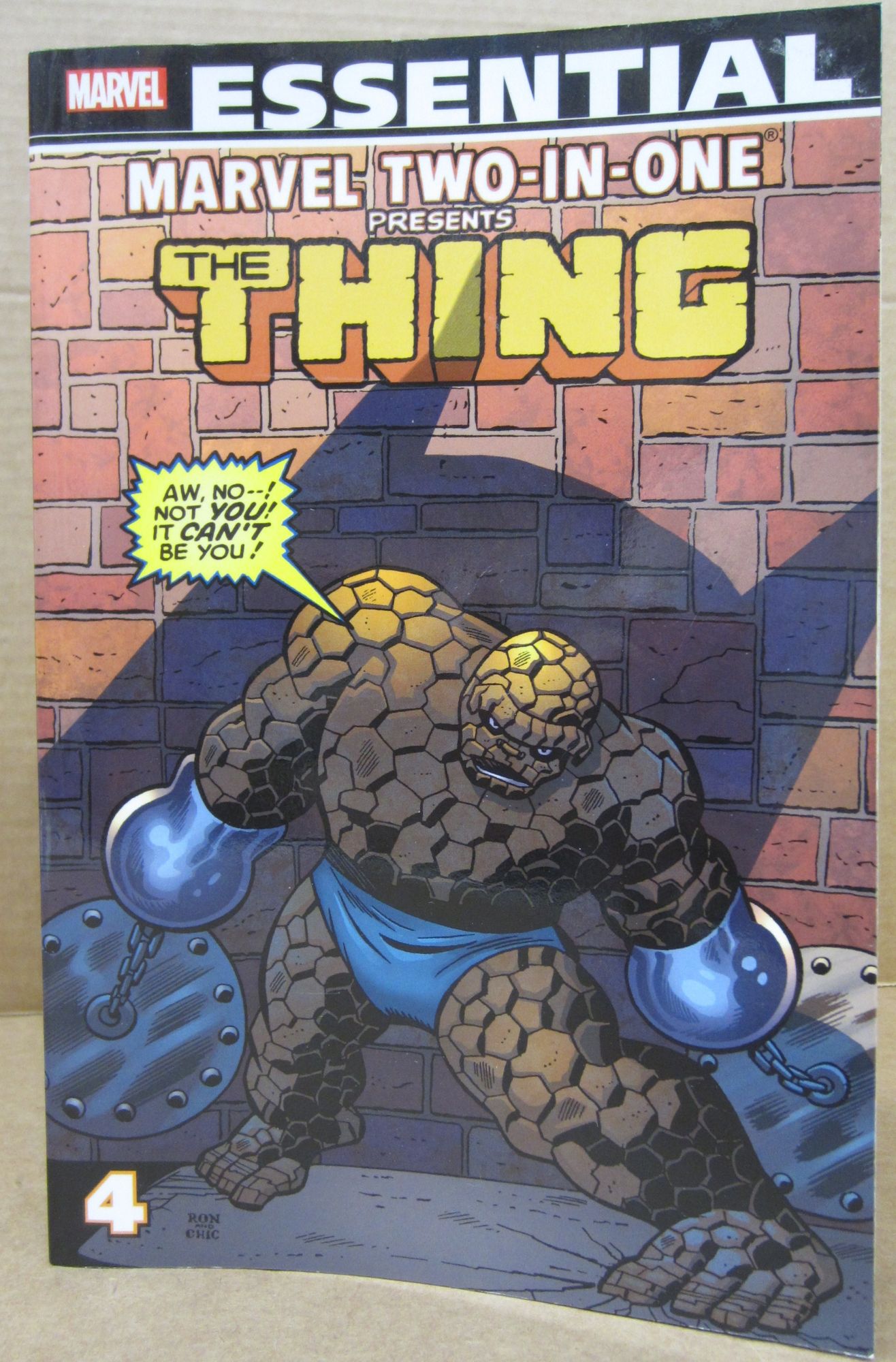 Essential Marvel Two-in-One 4 - Marvel Comics Group: 9780785162841 ...