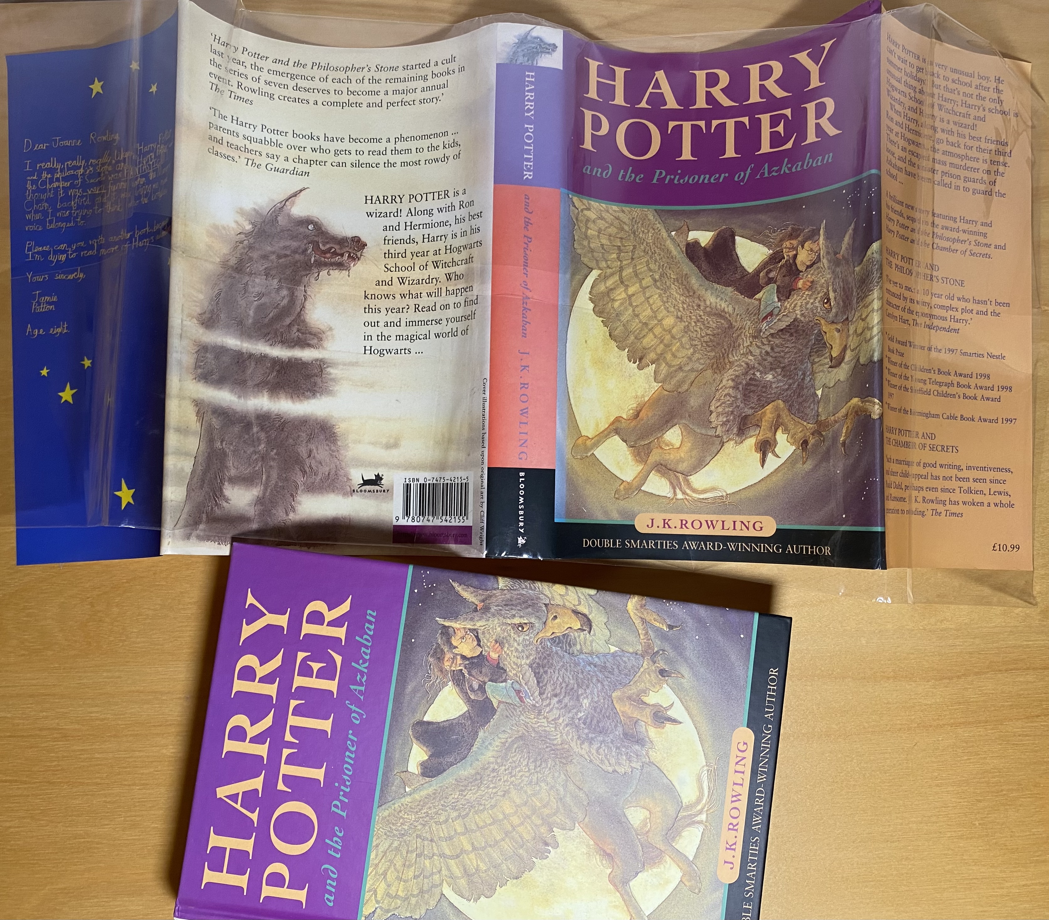 Harry Potter and the Prisoner of Azkaban - First Edition, First