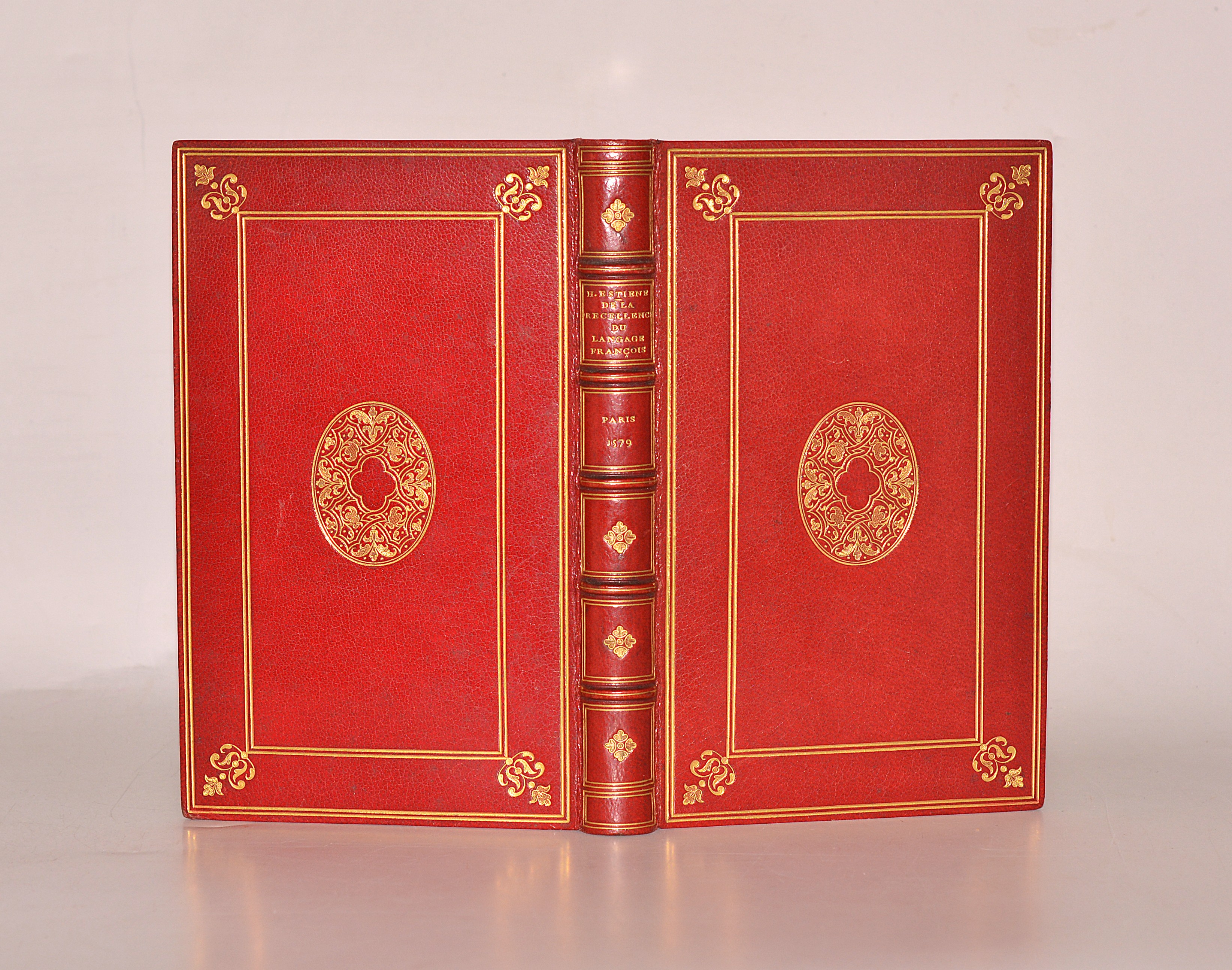 PROJECT DU LIVRE INTITULÉ DE LA PRÉCELLENCE DU LANGAGE FRANÇOIS. ESTIENNE (Henri).