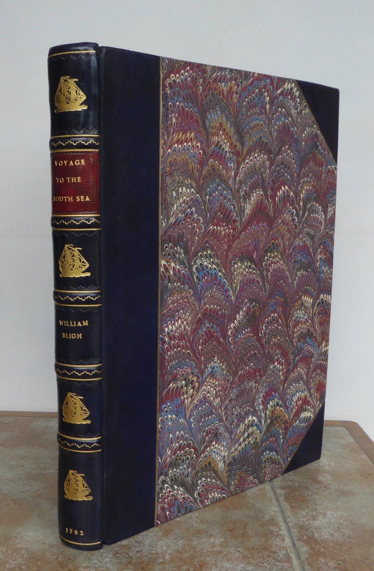A VOYAGE TO THE SOUTH SEA, undertaken by command of His Majesty, for the purpose of conveying the bread-fruit tree to the West Indies, in His Majesty's Ship the Bounty, commanded by Lieutenant William Bligh. BLIGH, Lieutenant William. tick