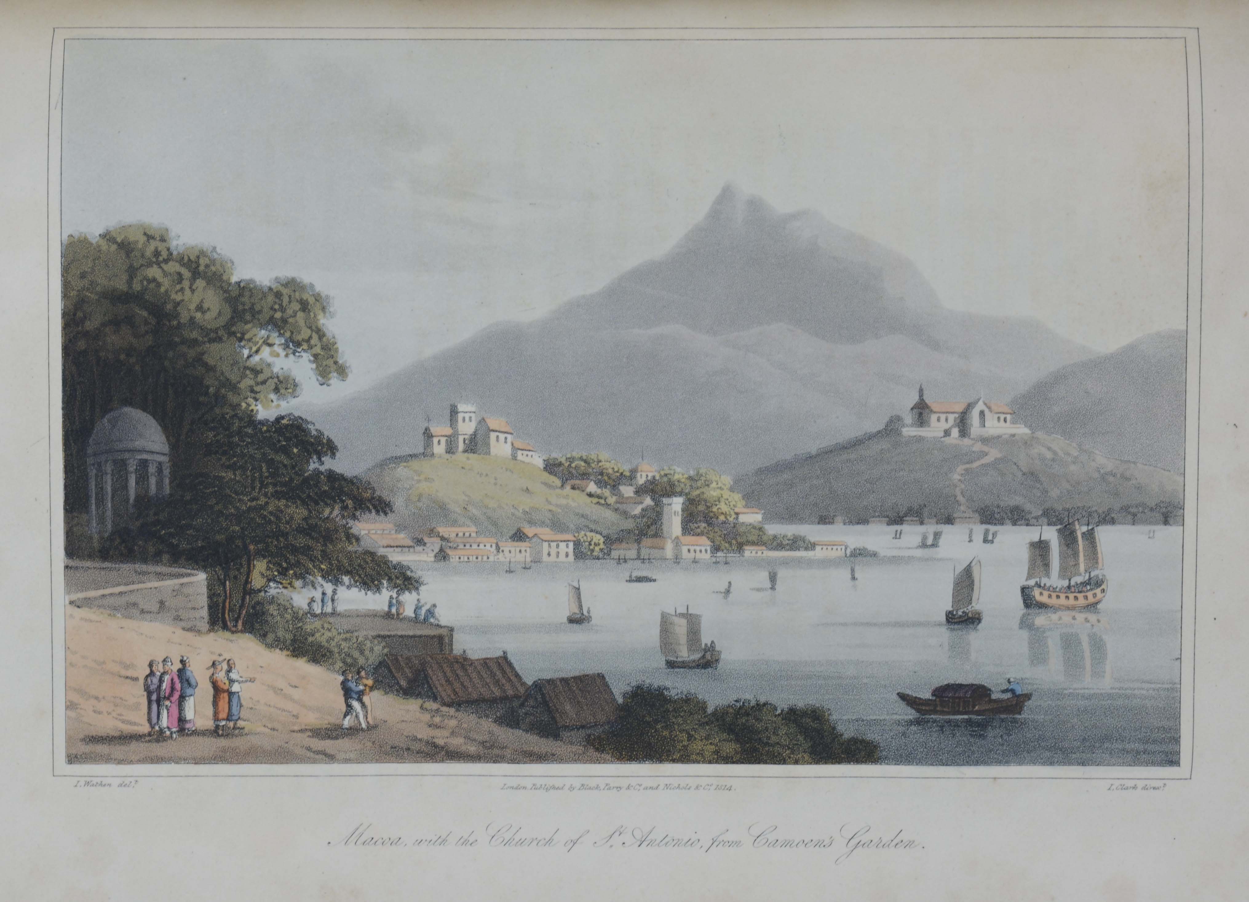 Journal of a Voyage in 1811 and 1812, to Madras and China; returning by the Cape of Good Hope and St. Helena; in the H.C.S. The Hope, Capt. James Pendergrass. ASIEN - WATHEN, James. Neues Kapitel