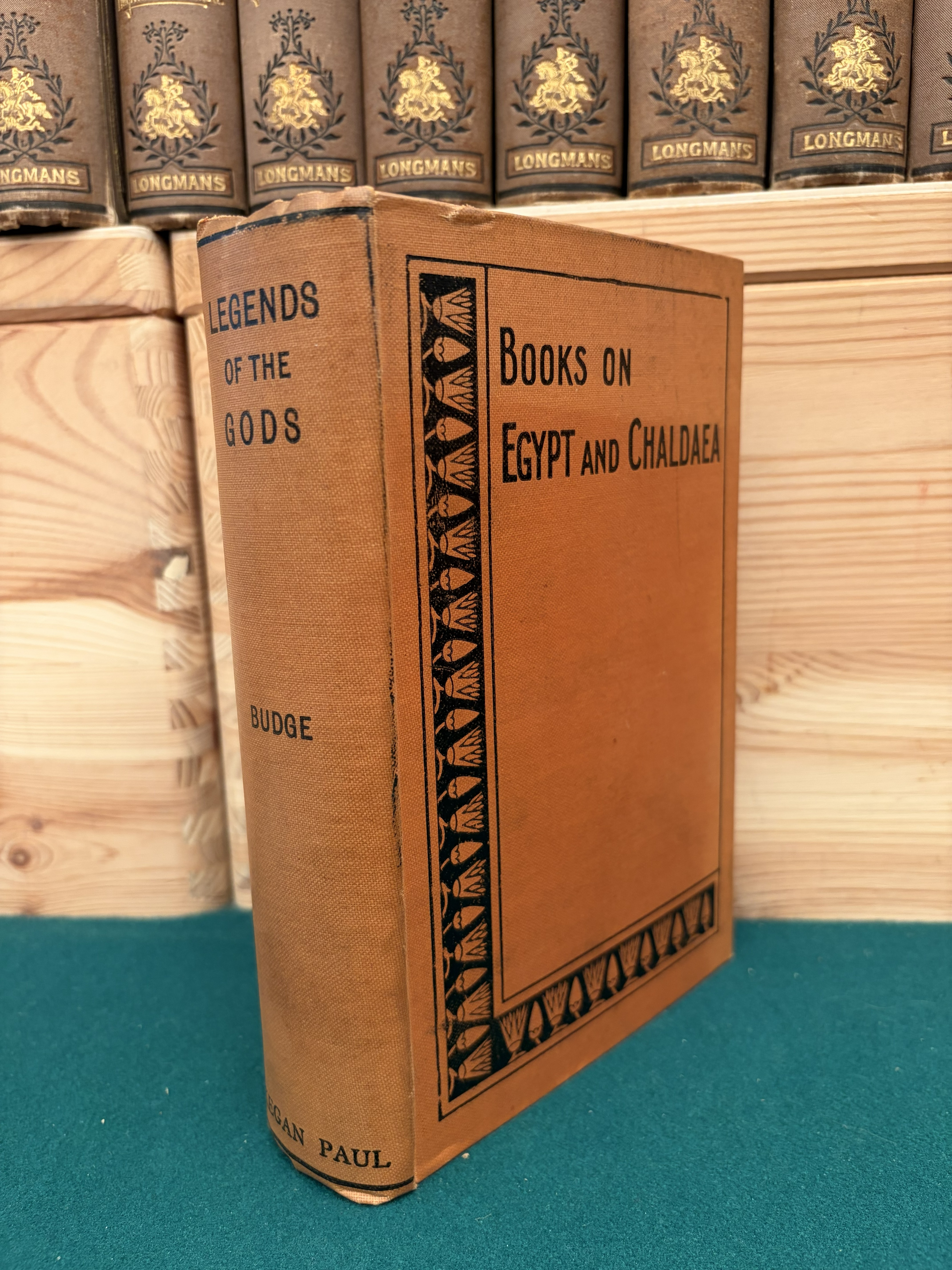 Legends of the Gods The Egyptian Texts. Edited with Translations