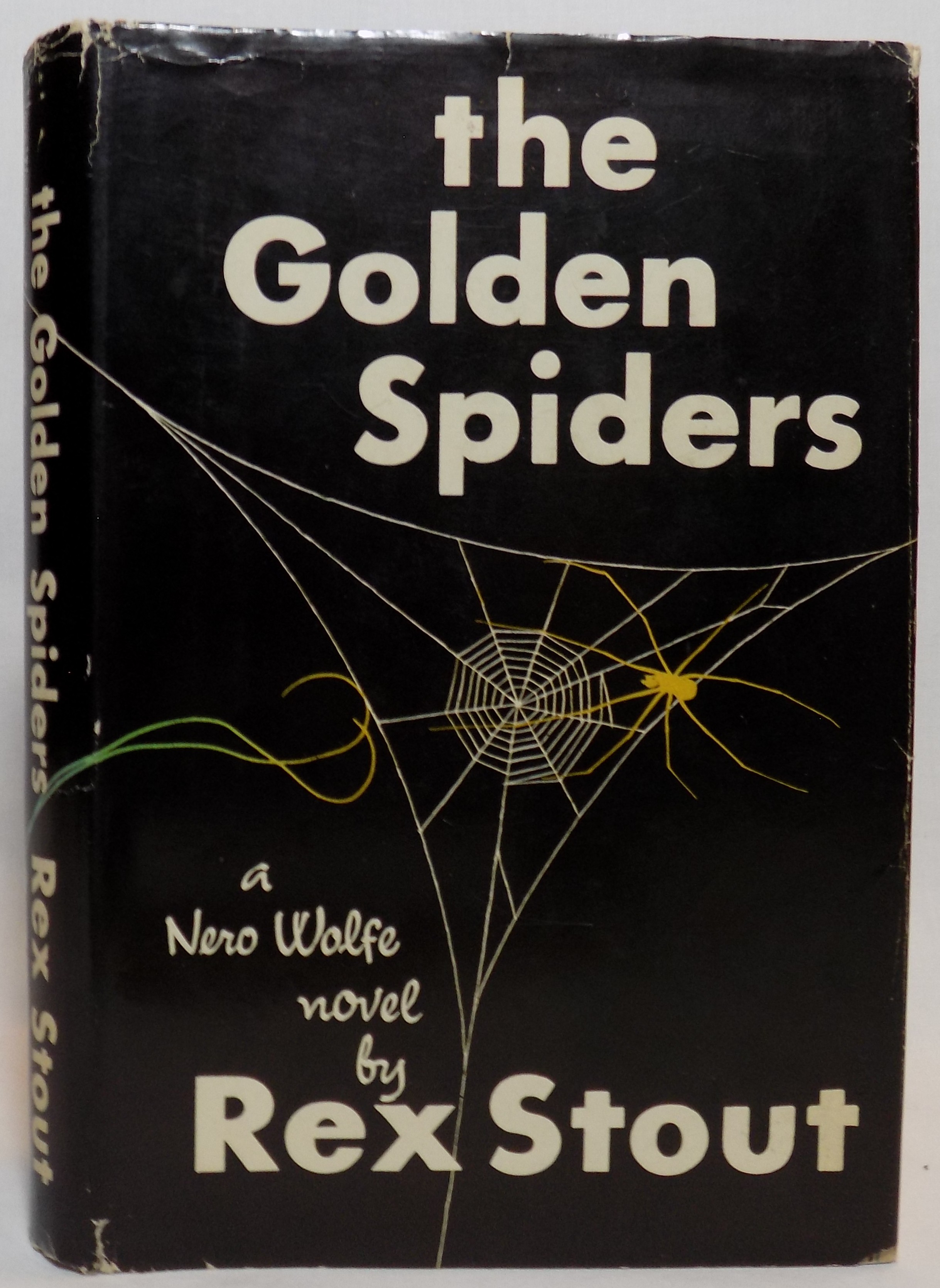 [First Edition] The Golden Spiders: A Nero Wolfe Novel Stout, Rex [Used - Very good] [Hardcover]