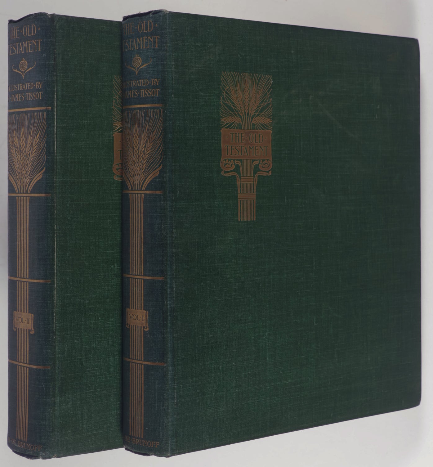 The Old Testament. Three Hundred and Ninety-Six Compositions Illustrating the Old Testament (2 vols. complete) Tissot, J. James Bible