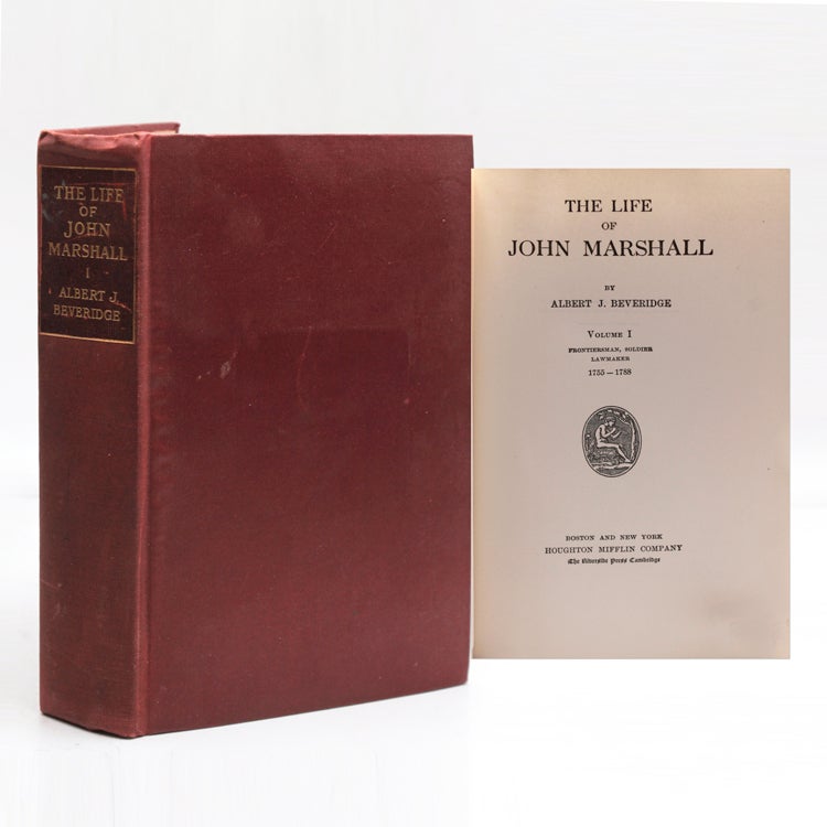 The Life of John Marshall Beveridge, Albert J. Americana,Social Thought