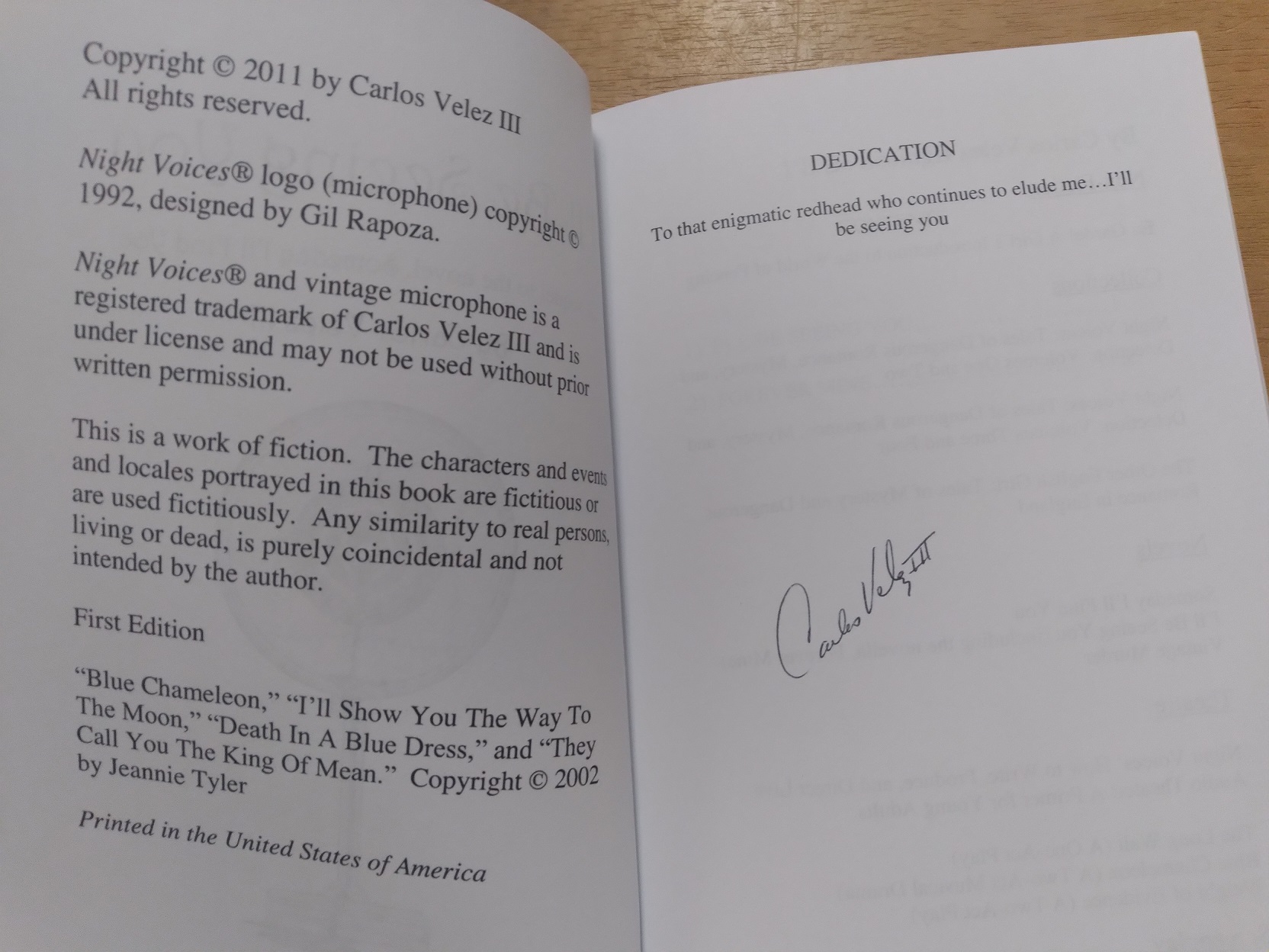 [Signed] [First Edition] I'll Be Seeing You (A Sequel to the Novel, Someday I'll Find You) Carlos Velez III [Used - Very good] [Softcover]