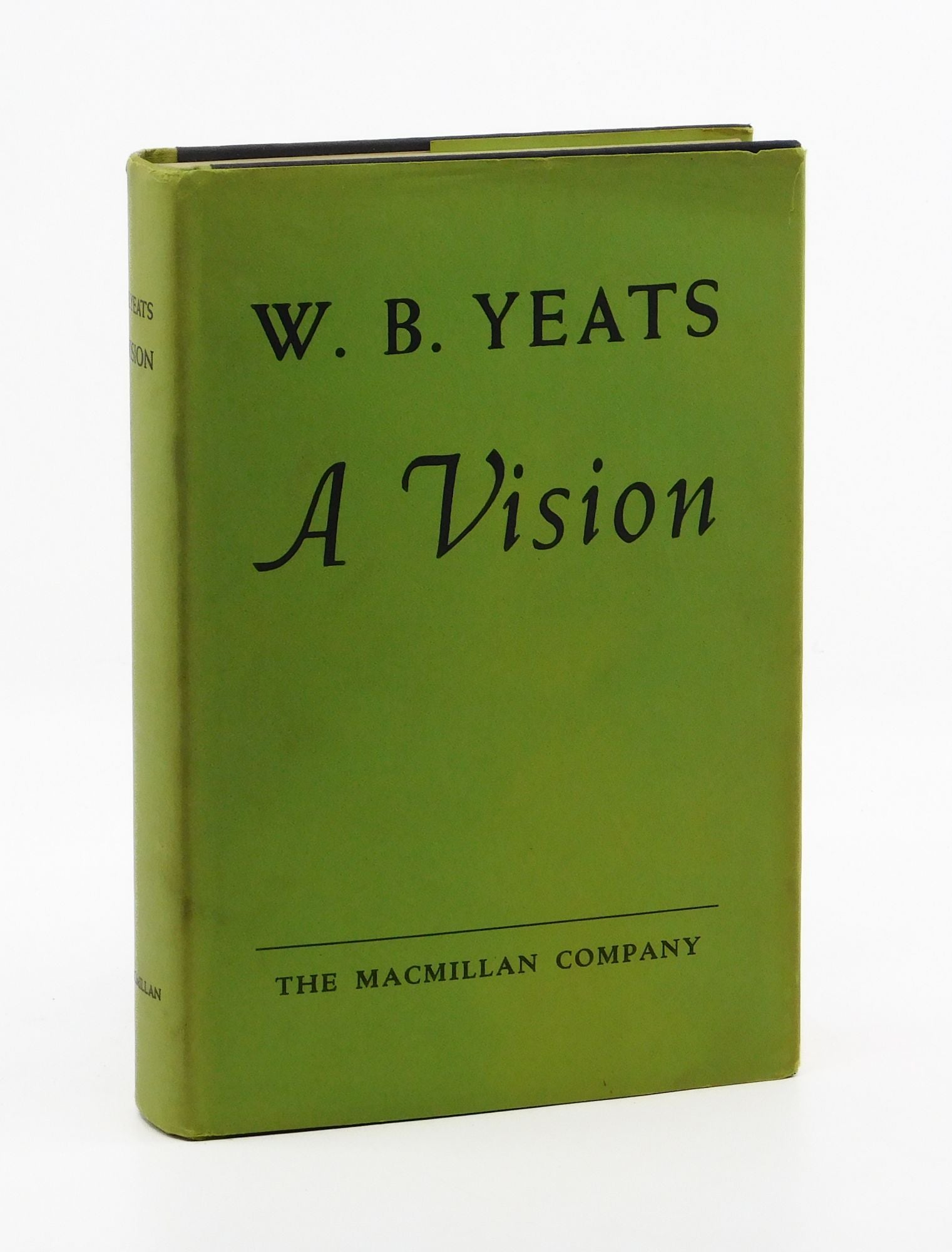 A Vision by W.B. Yeats: Near Fine (1938) | Anagoge Books